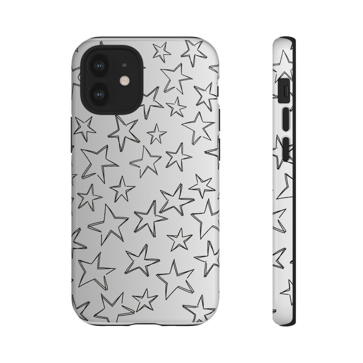Black to White Fade Star Case