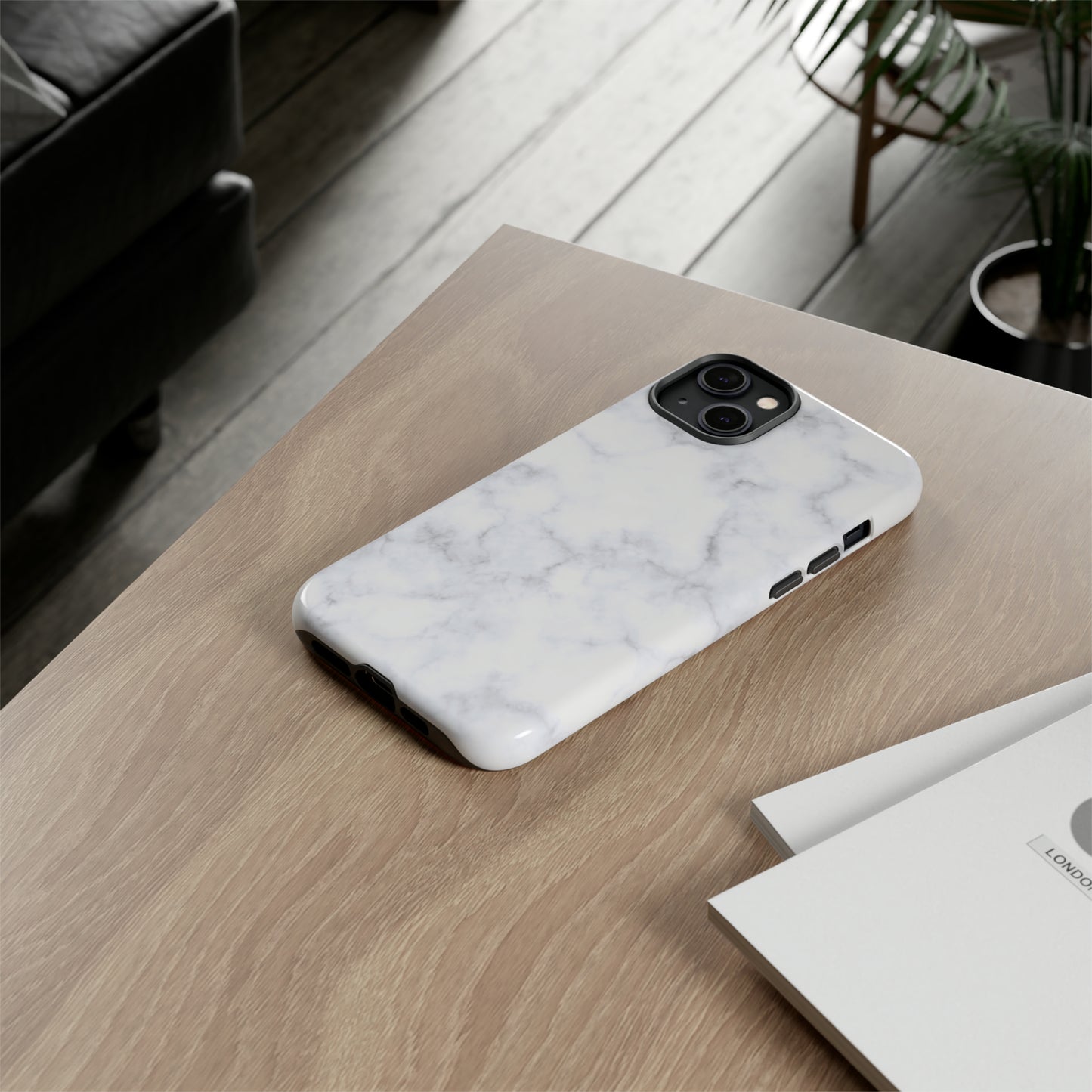 White Marble Case