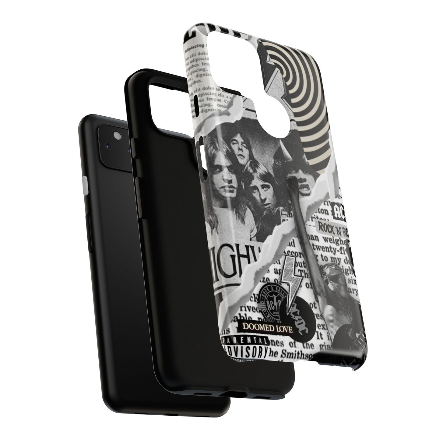 Rock Band Phone Case | Tough Cases, AC/DC Design, Music Lover Gift, Unique Phone Accessory, Birthday Present