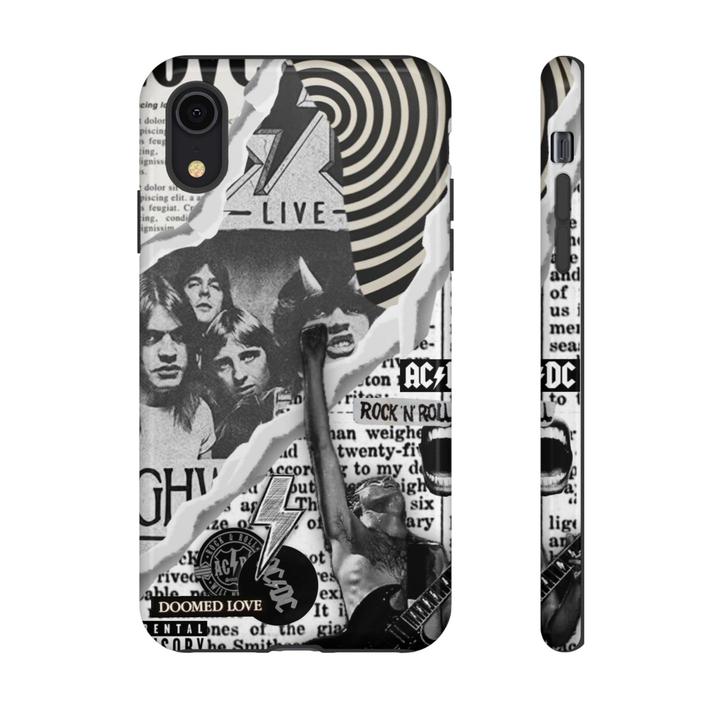 Rock Band Phone Case | Tough Cases, AC/DC Design, Music Lover Gift, Unique Phone Accessory, Birthday Present