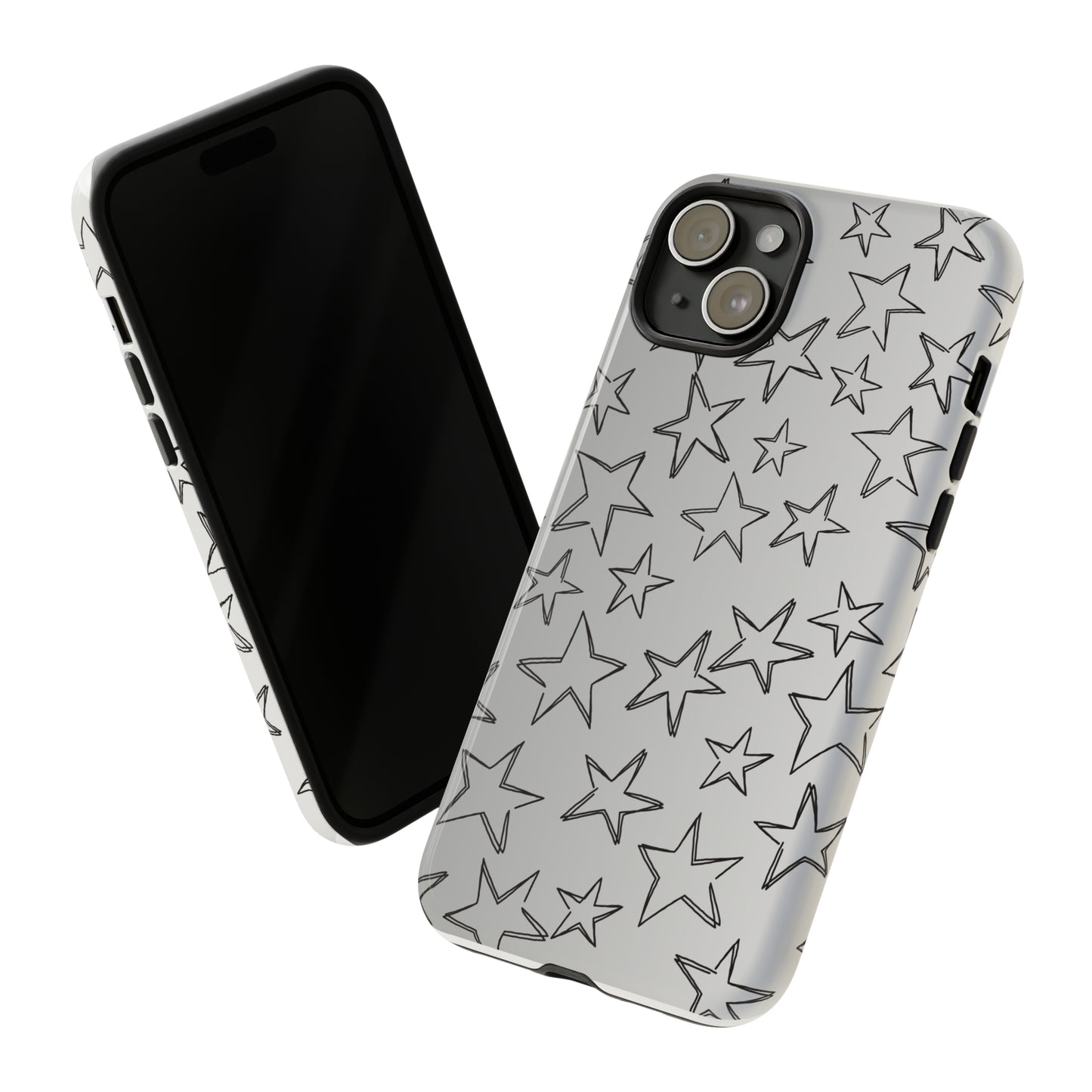 Black to White Fade Star Case