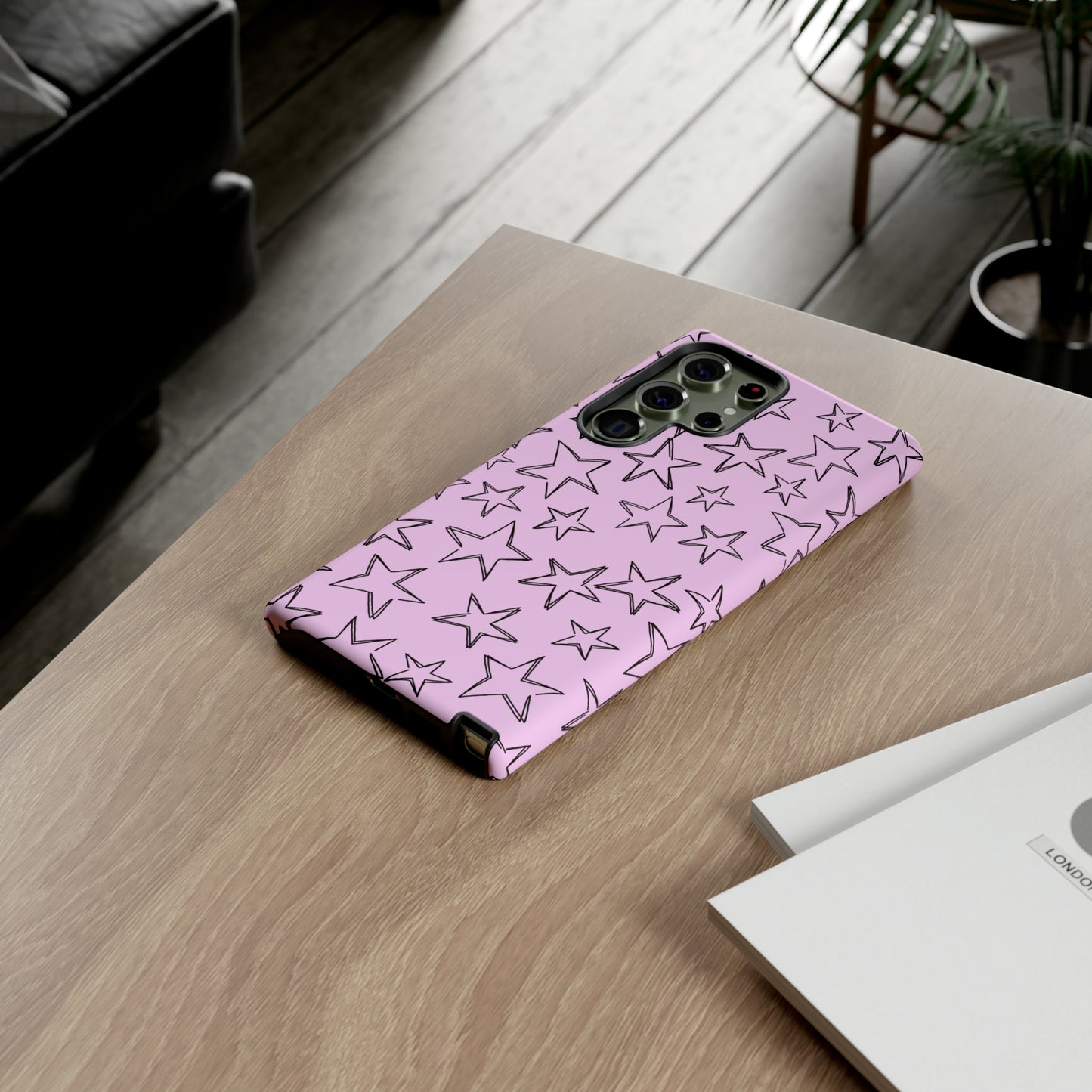 Pink/Purple Star Case