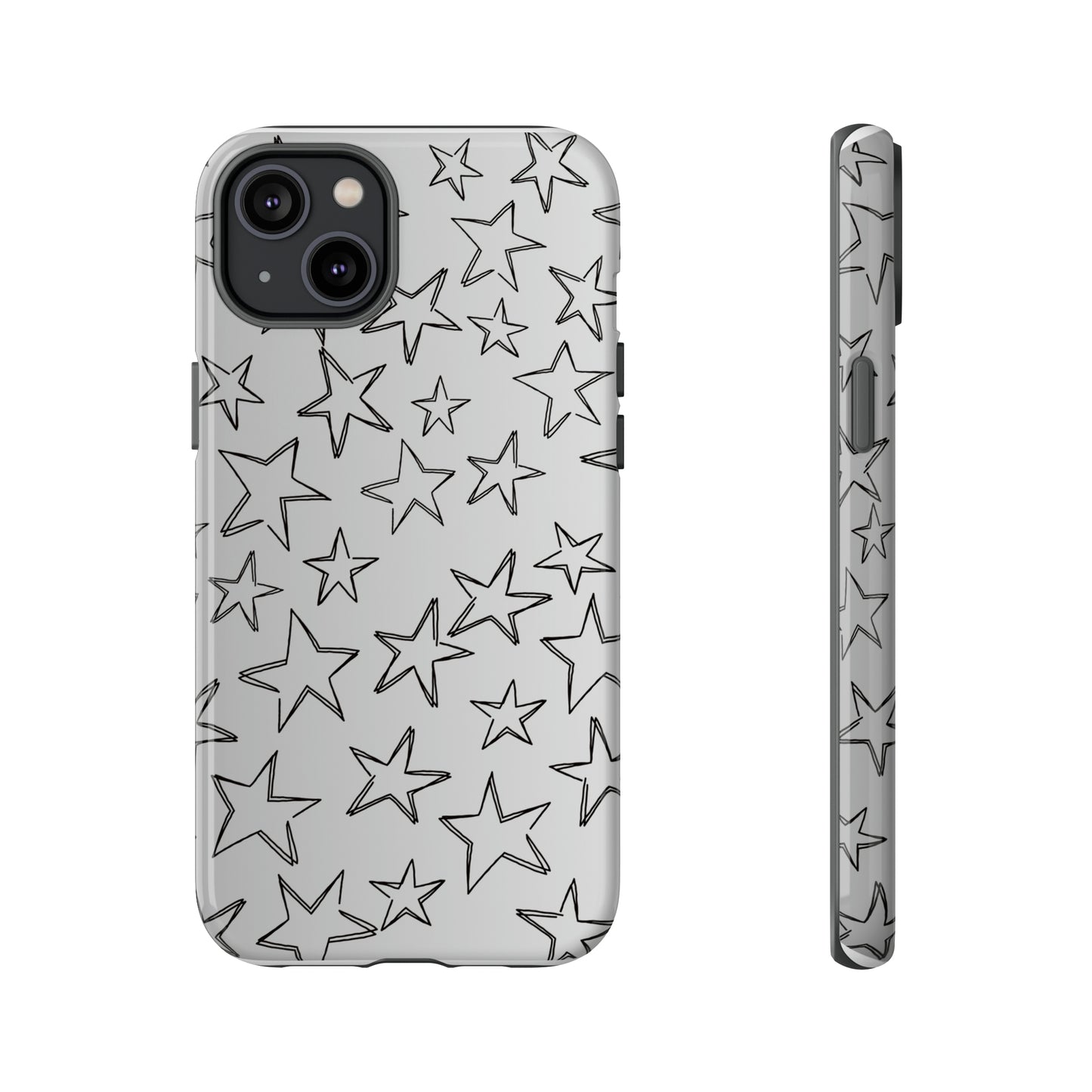 Black to White Fade Star Case