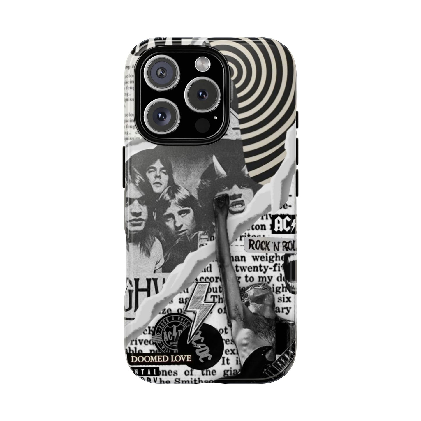 Rock Band Phone Case | Tough Cases, AC/DC Design, Music Lover Gift, Unique Phone Accessory, Birthday Present
