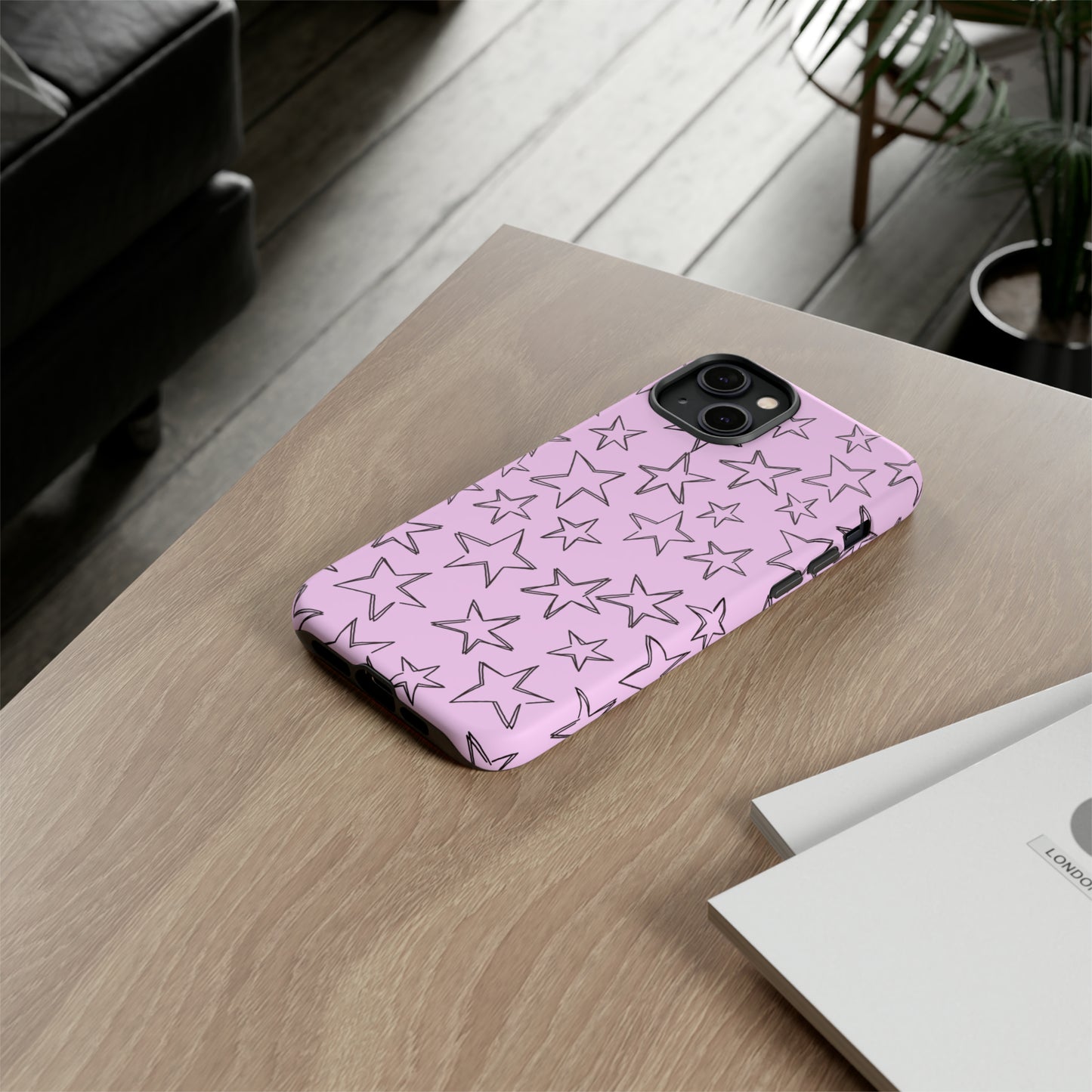 Pink/Purple Star Case