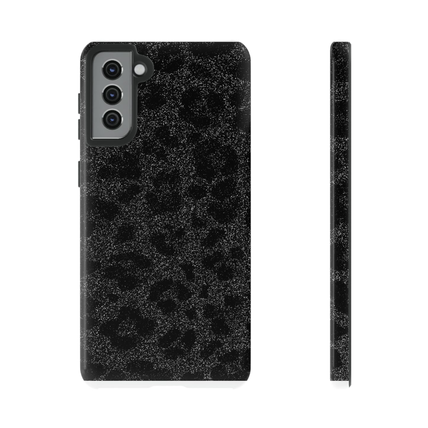 Black Leopard Print Case