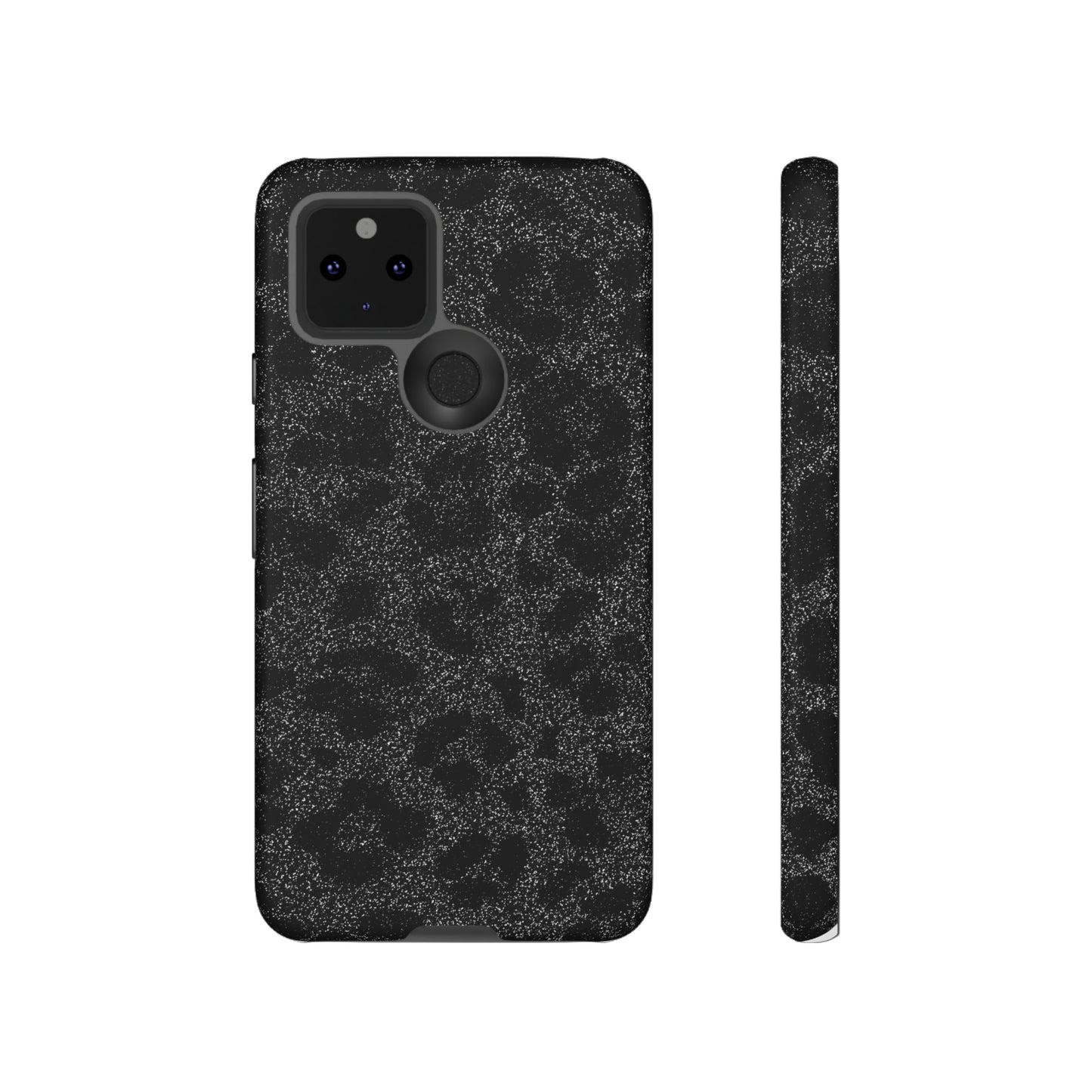 Black Leopard Print Case