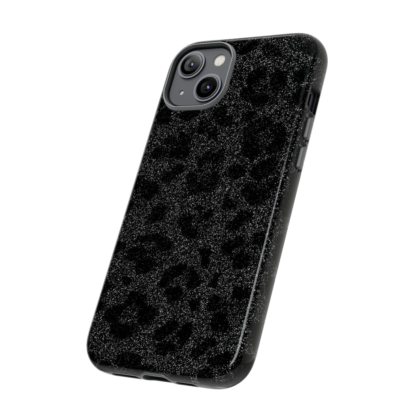 Black Leopard Print Case