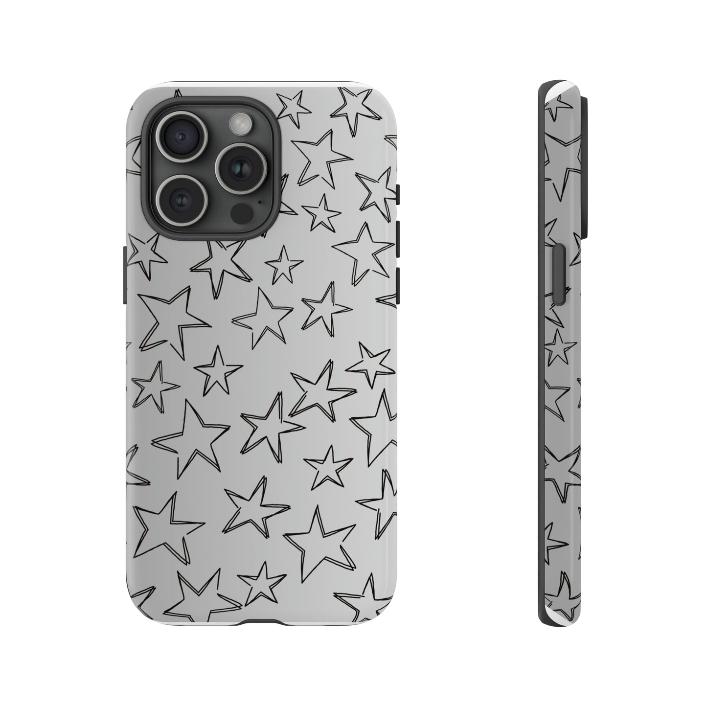 Black to White Fade Star Case