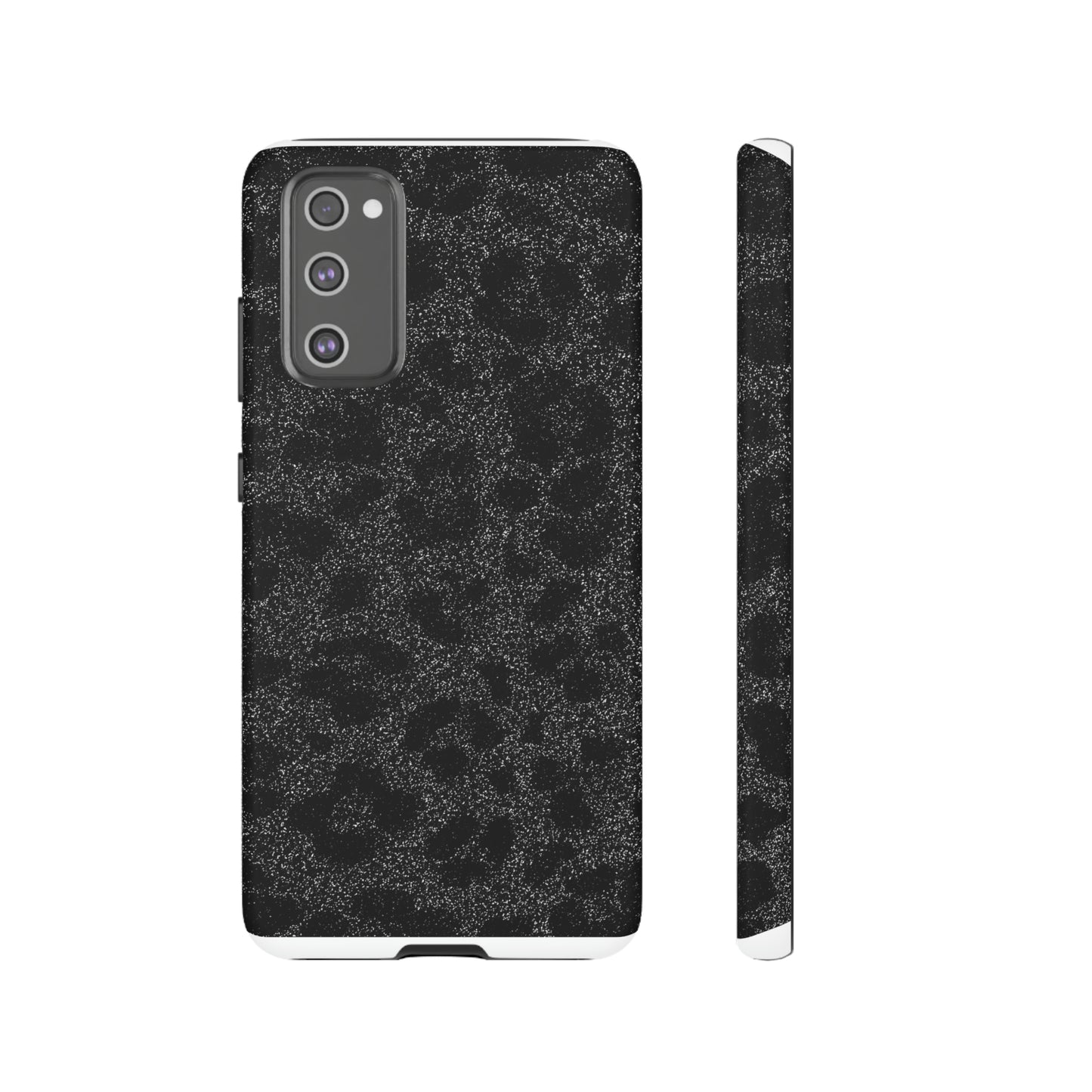 Black Leopard Print Case