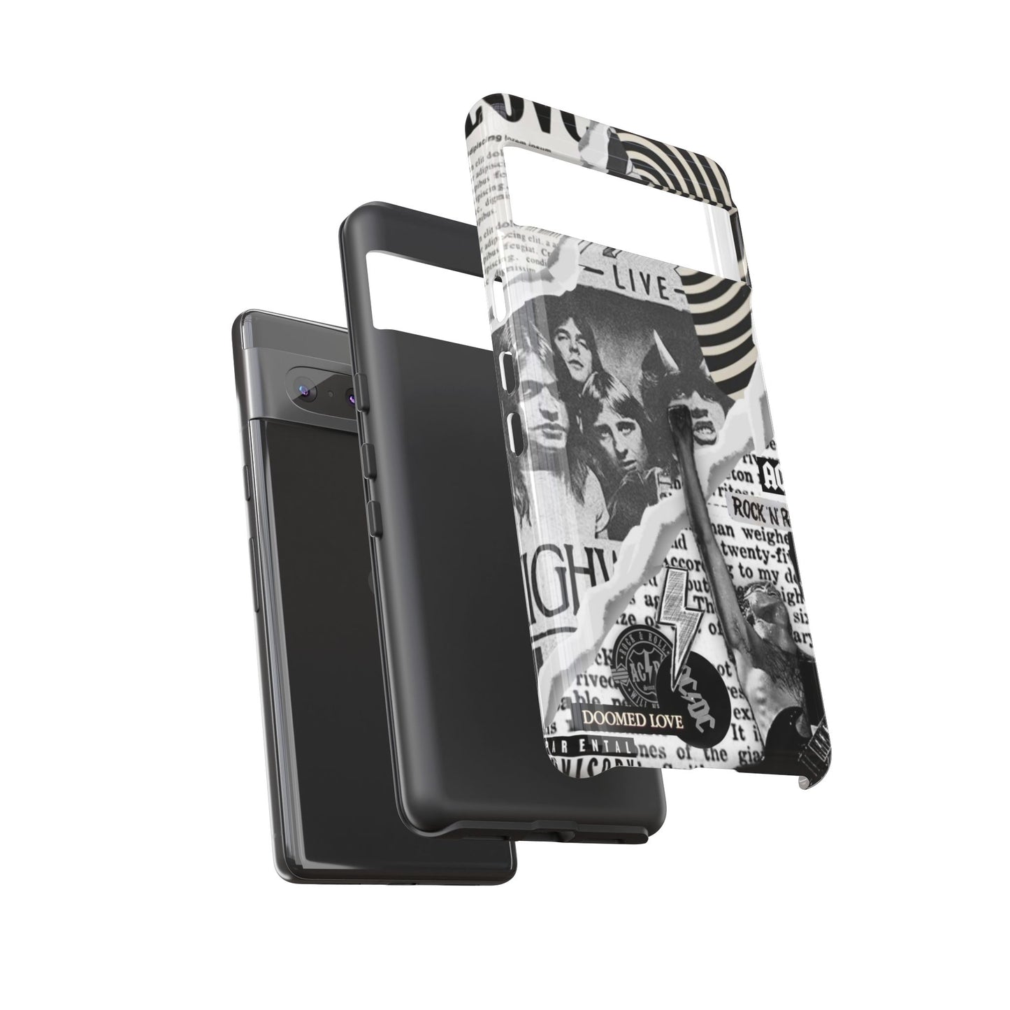 Rock Band Phone Case | Tough Cases, AC/DC Design, Music Lover Gift, Unique Phone Accessory, Birthday Present