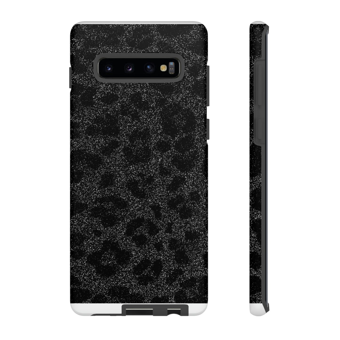 Black Leopard Print Case