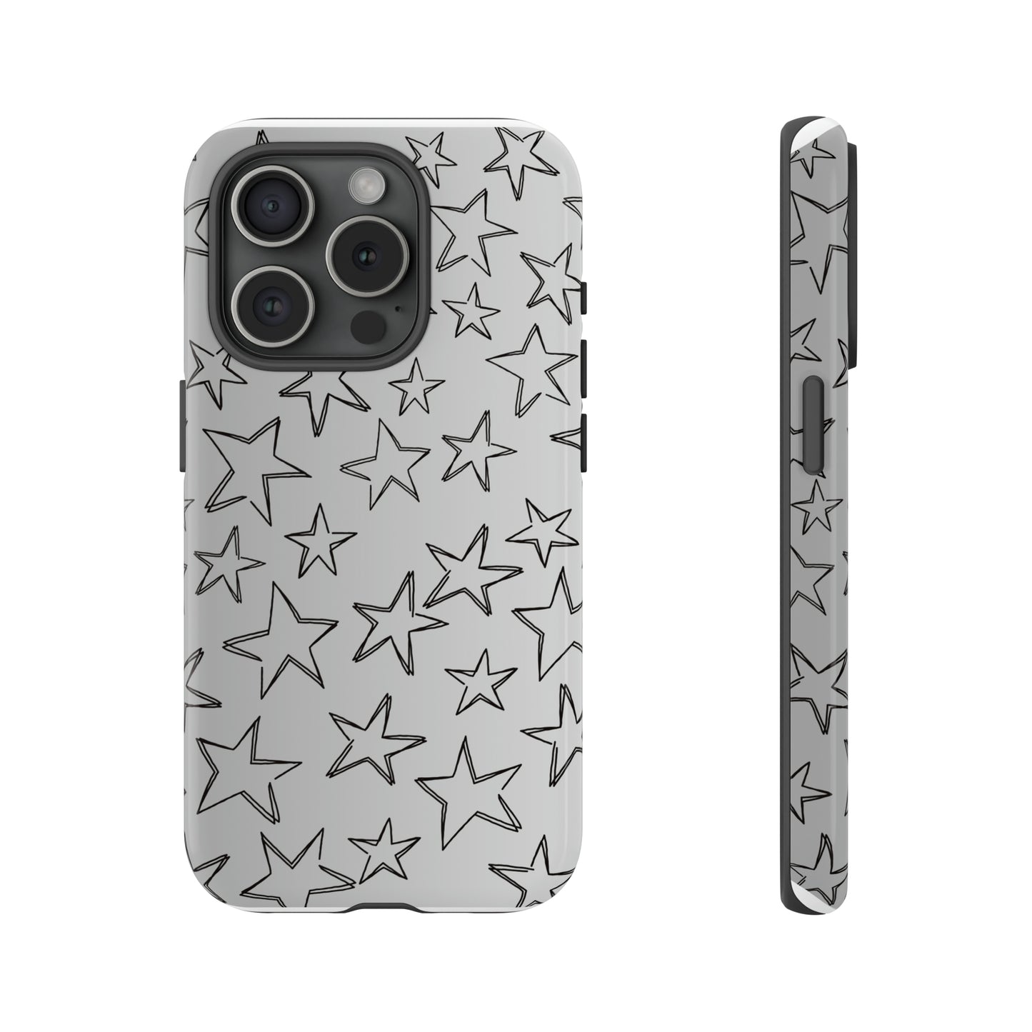 Black to White Fade Star Case