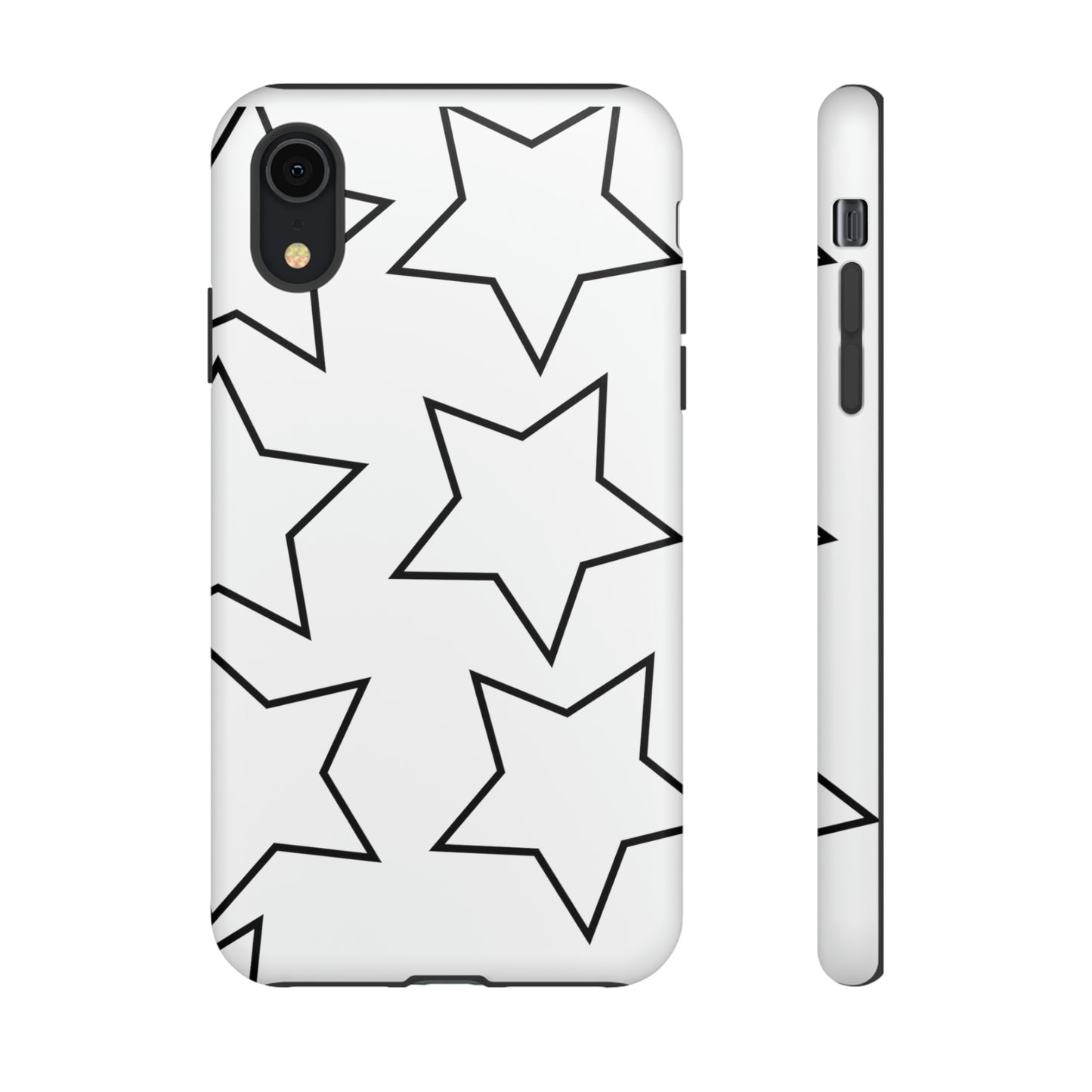 White Big Stars Case