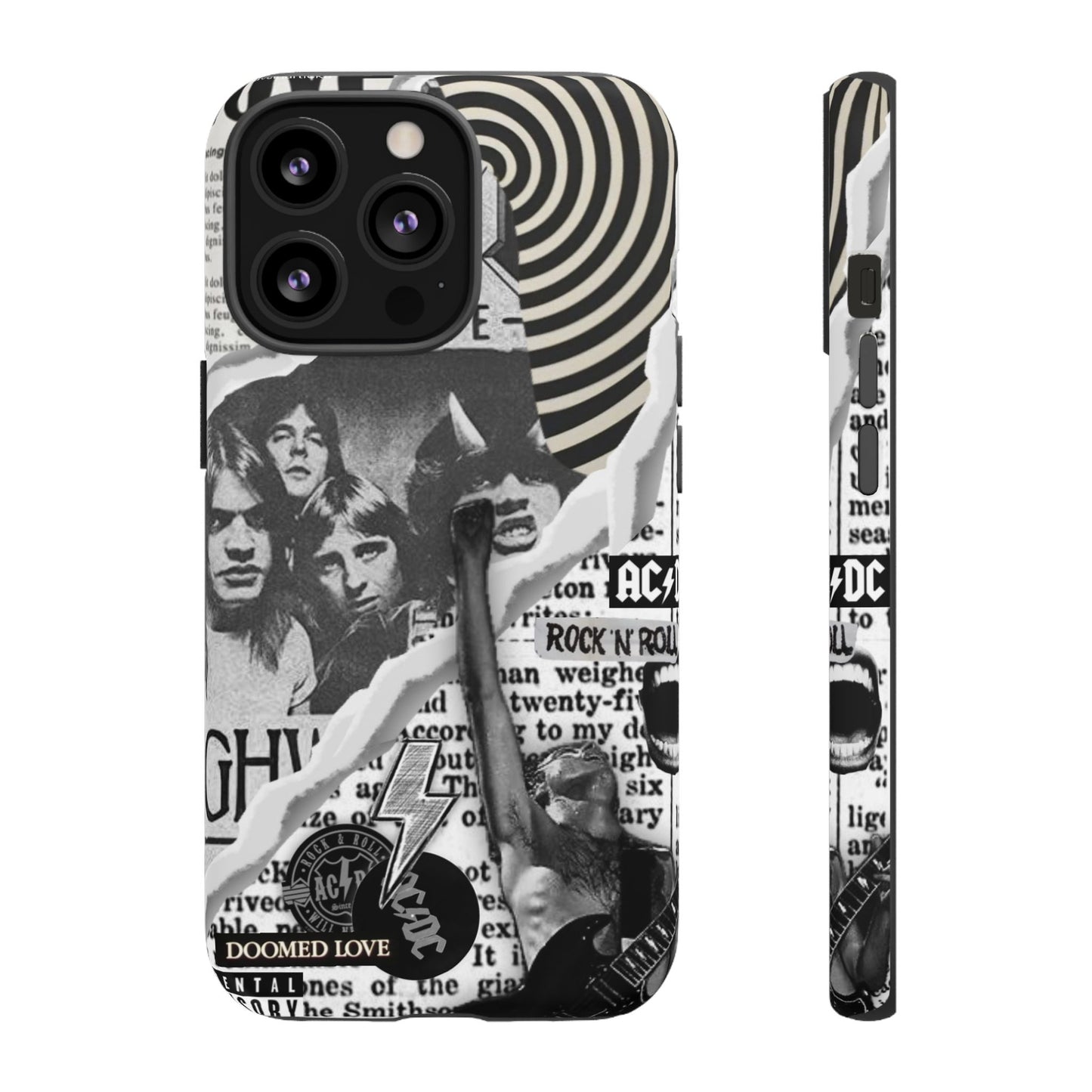 Rock Band Phone Case | Tough Cases, AC/DC Design, Music Lover Gift, Unique Phone Accessory, Birthday Present