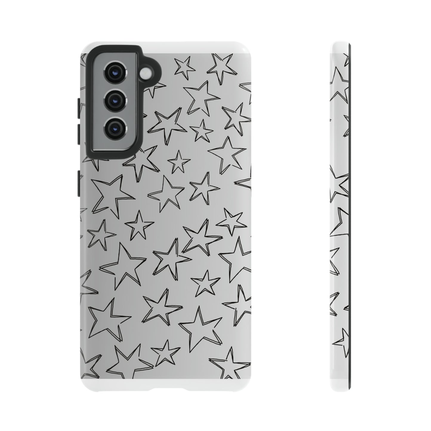 Black to White Fade Star Case