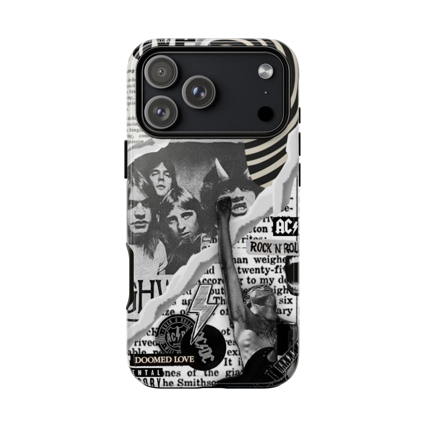 Rock Band Phone Case | Tough Cases, AC/DC Design, Music Lover Gift, Unique Phone Accessory, Birthday Present