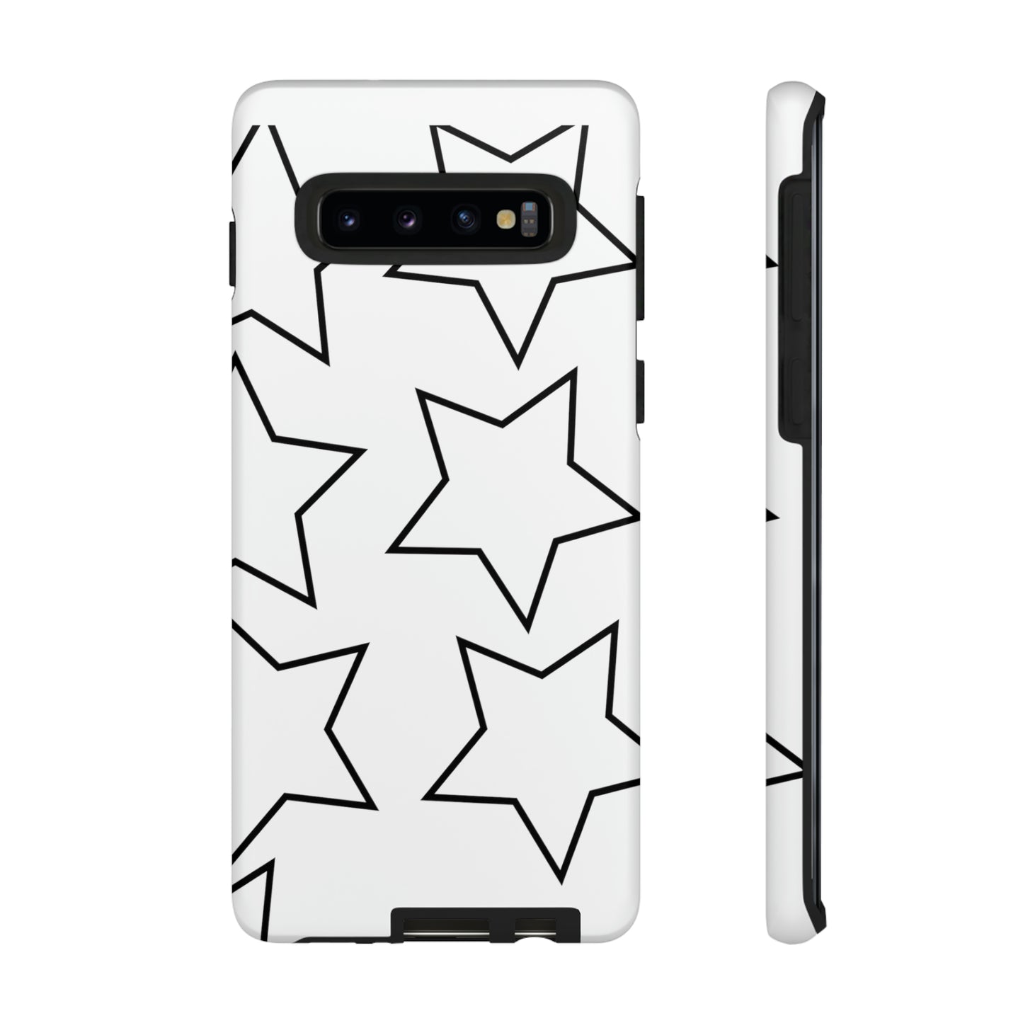 White Big Stars Case
