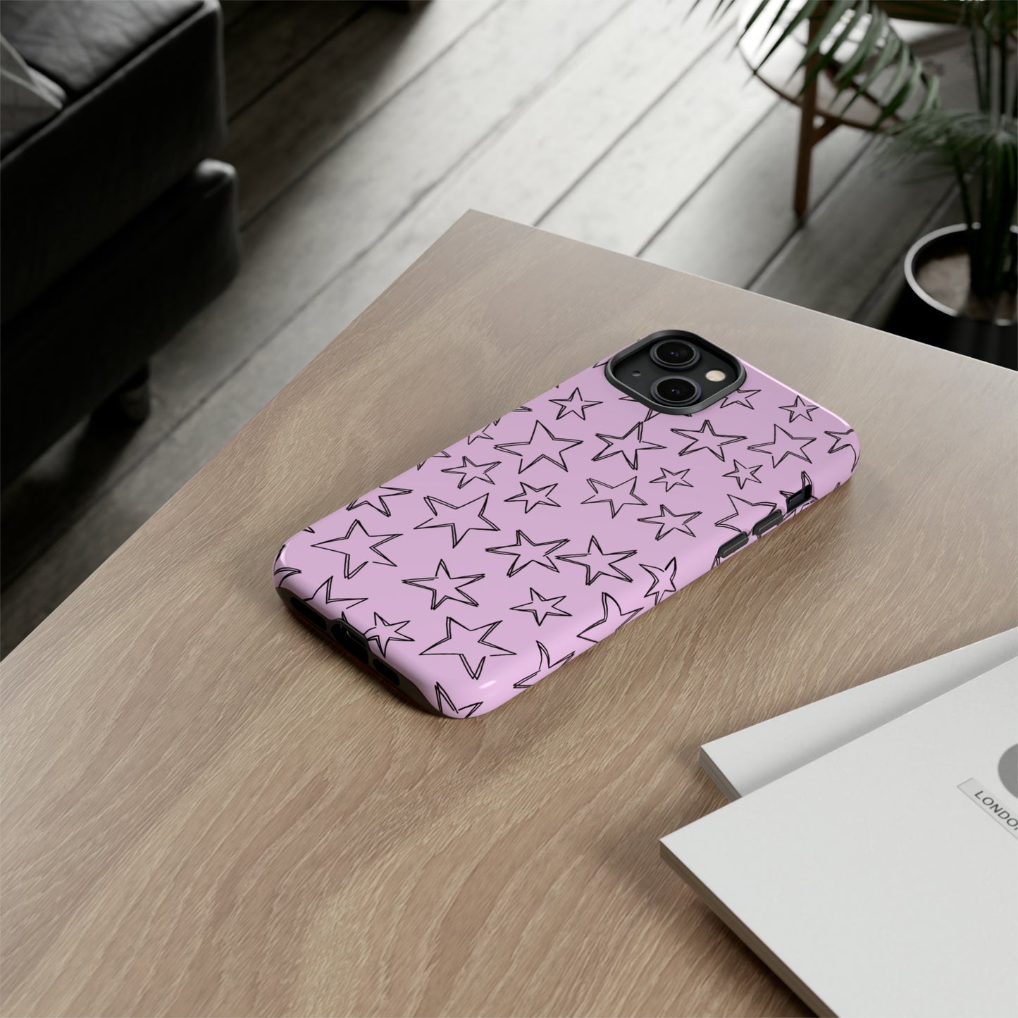 Pink/Purple Star Case
