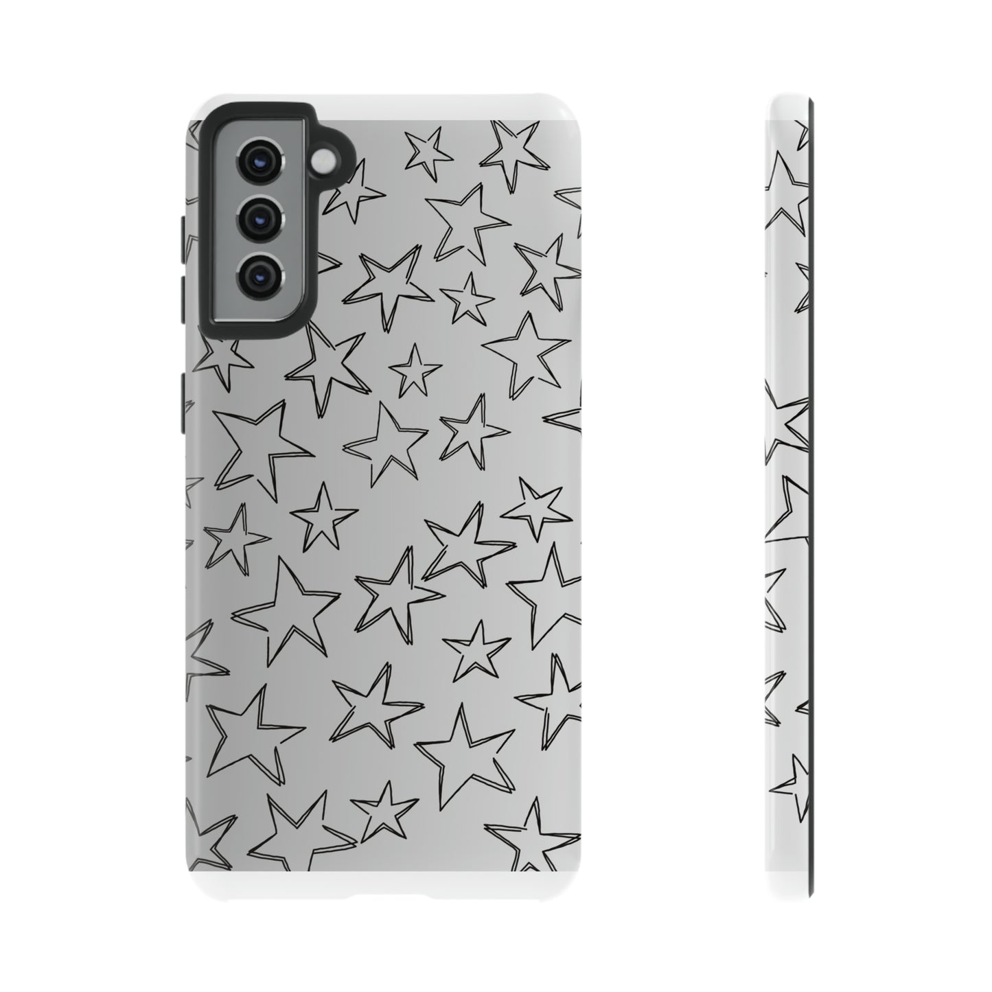 Black to White Fade Star Case