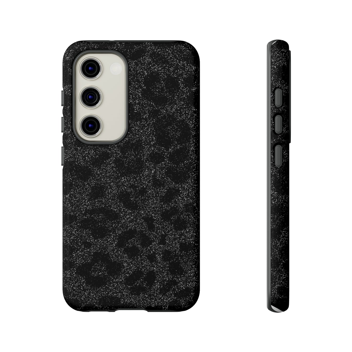 Black Leopard Print Case