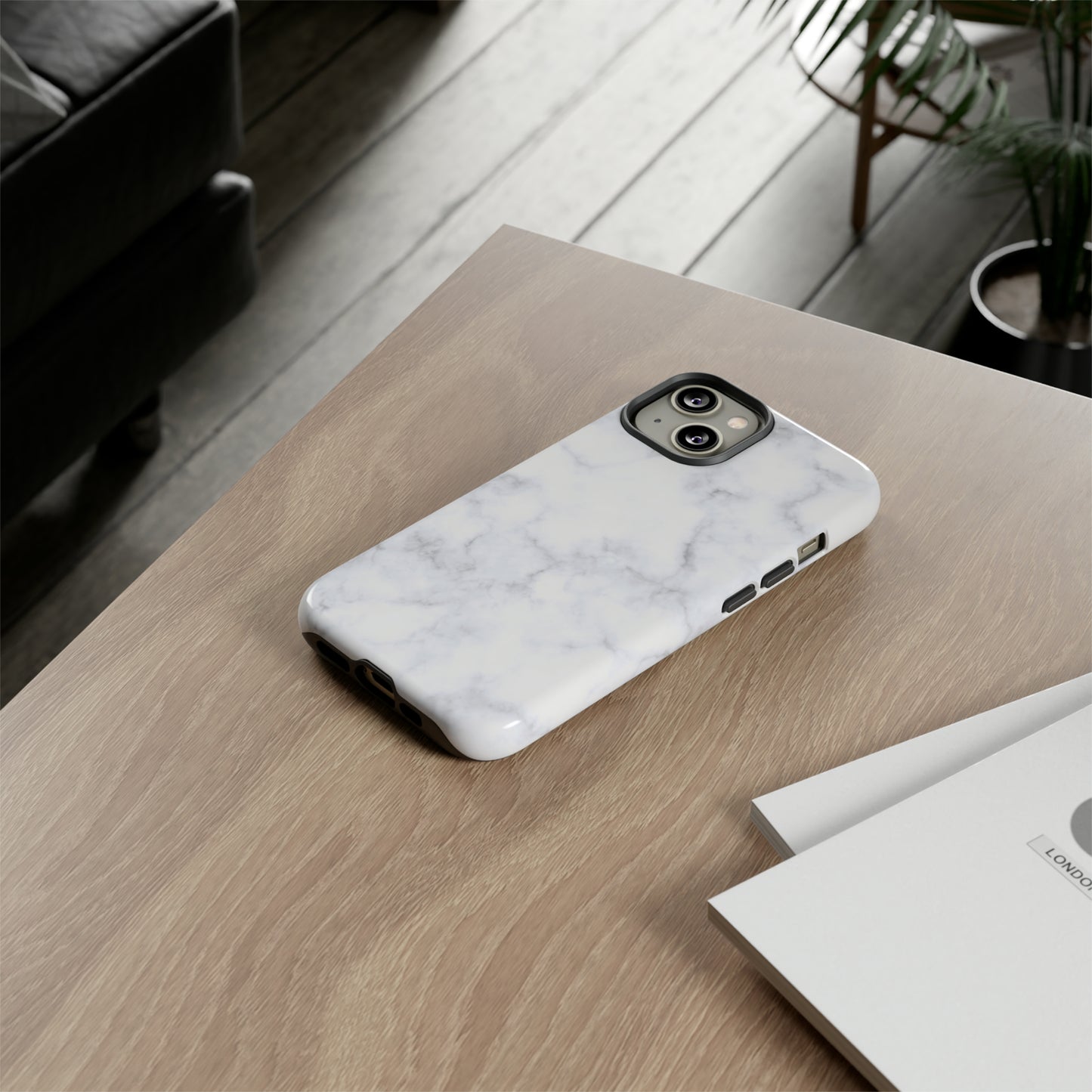 White Marble Case