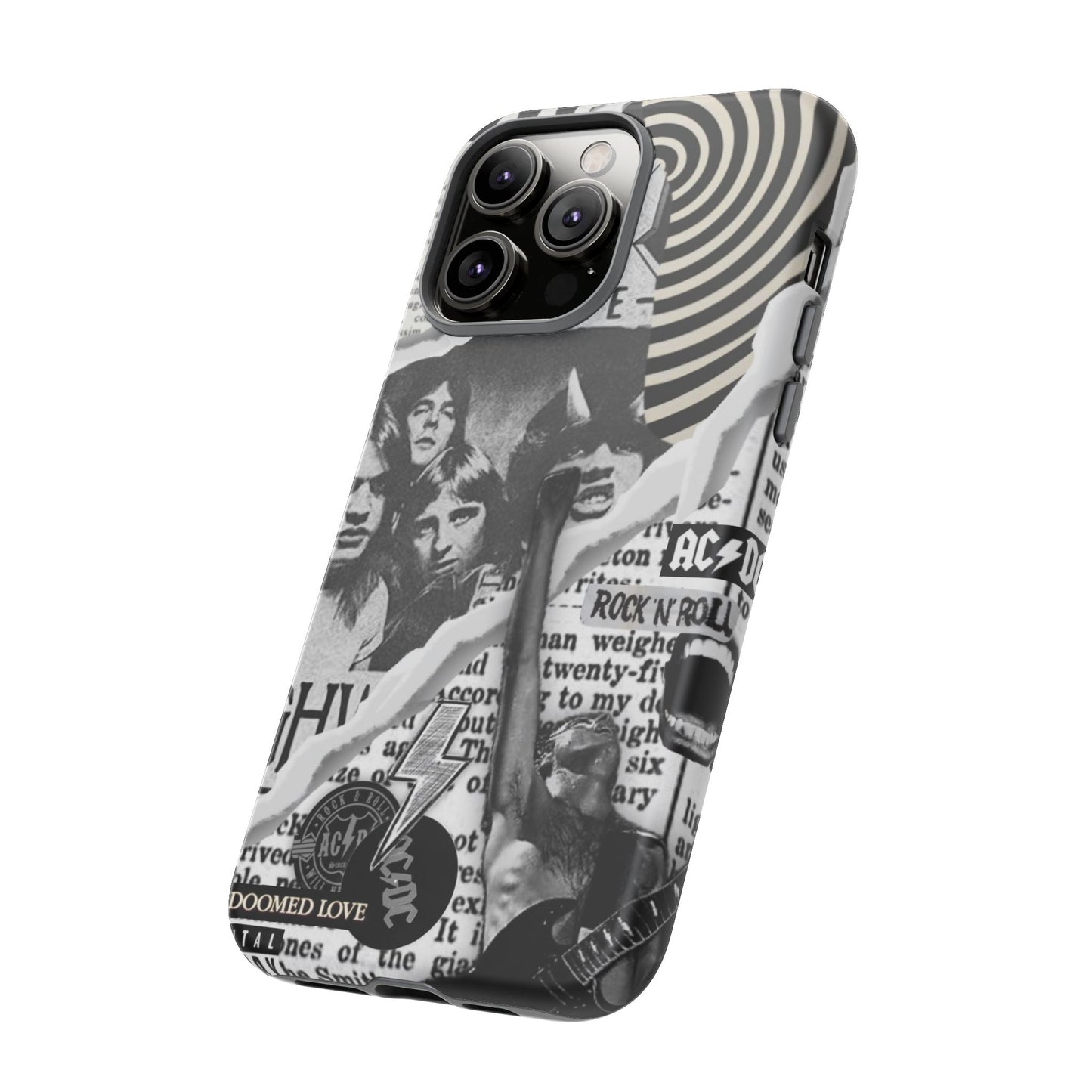 Rock Band Phone Case | Tough Cases, AC/DC Design, Music Lover Gift, Unique Phone Accessory, Birthday Present