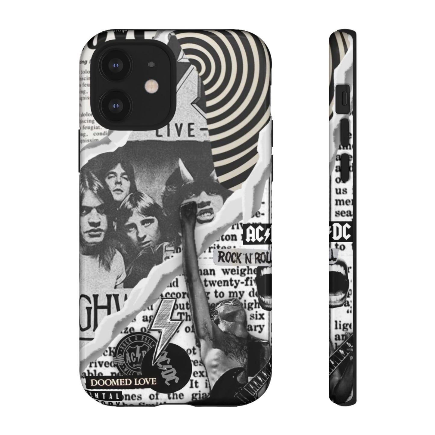 Rock Band Phone Case | Tough Cases, AC/DC Design, Music Lover Gift, Unique Phone Accessory, Birthday Present