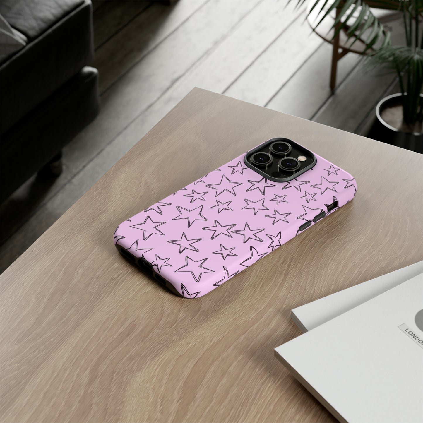 Pink/Purple Star Case