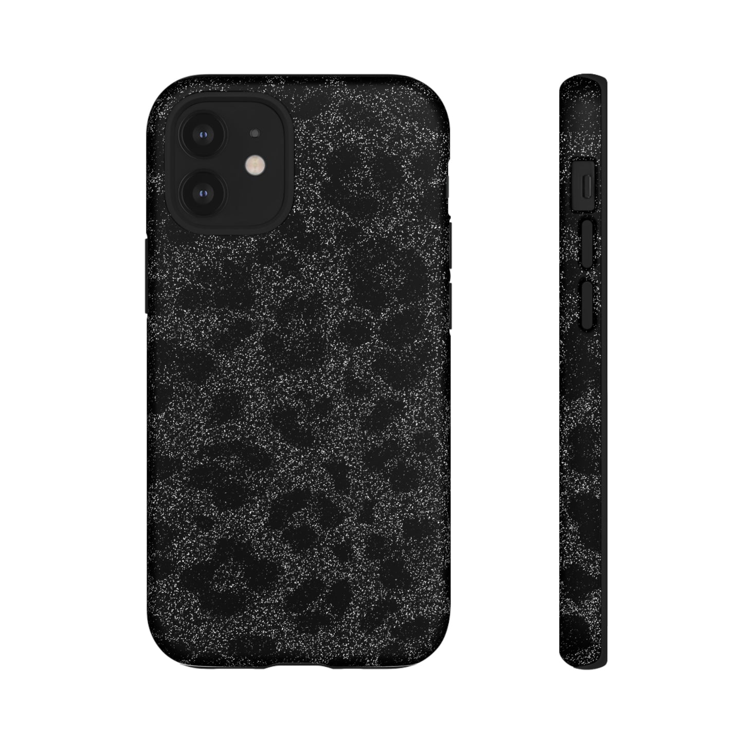 Black Leopard Print Case