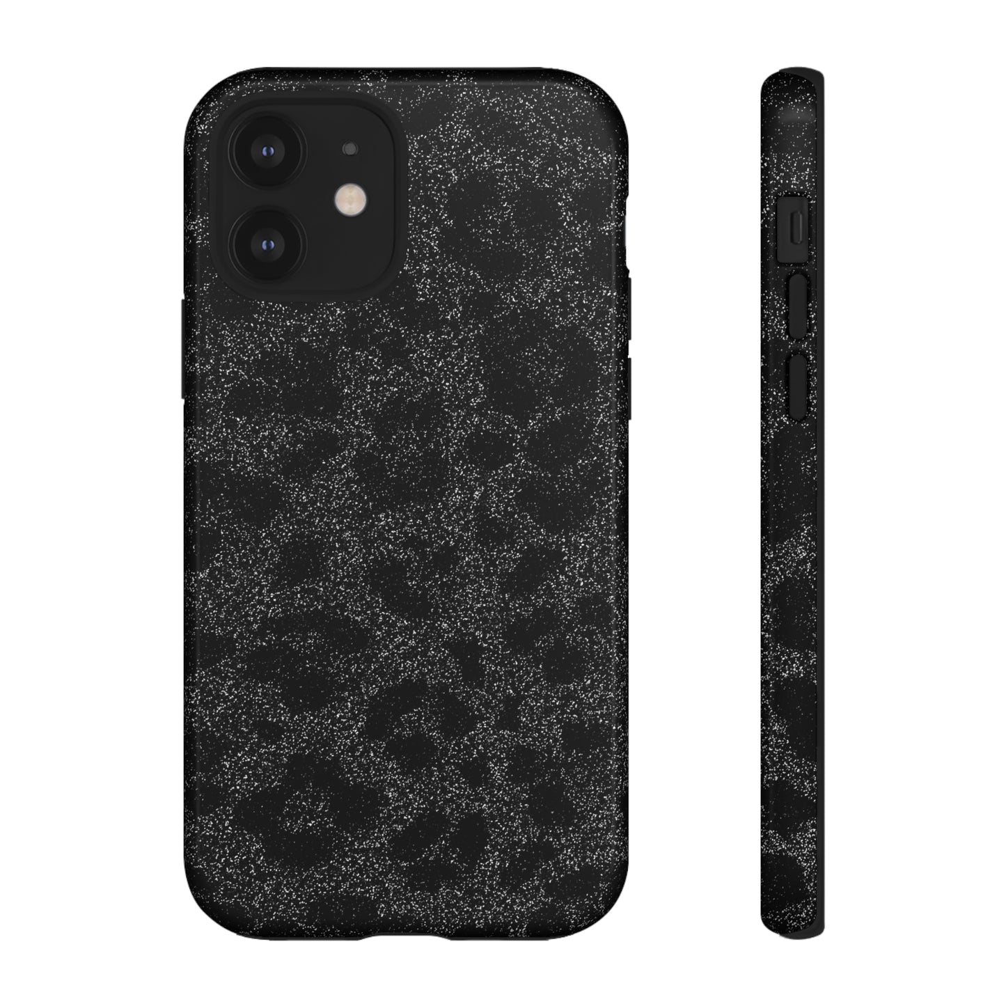 Black Leopard Print Case