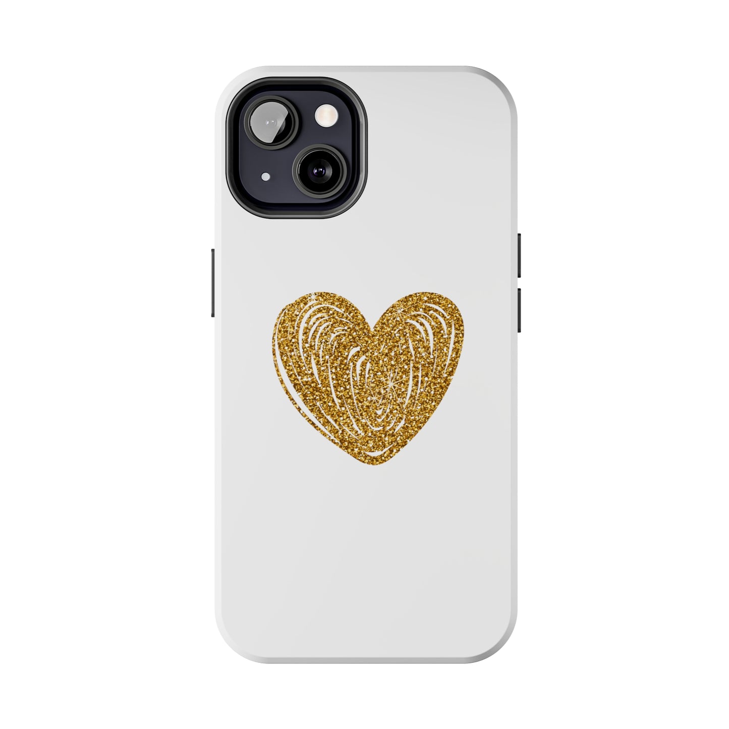 Golden Heart Phone Case
