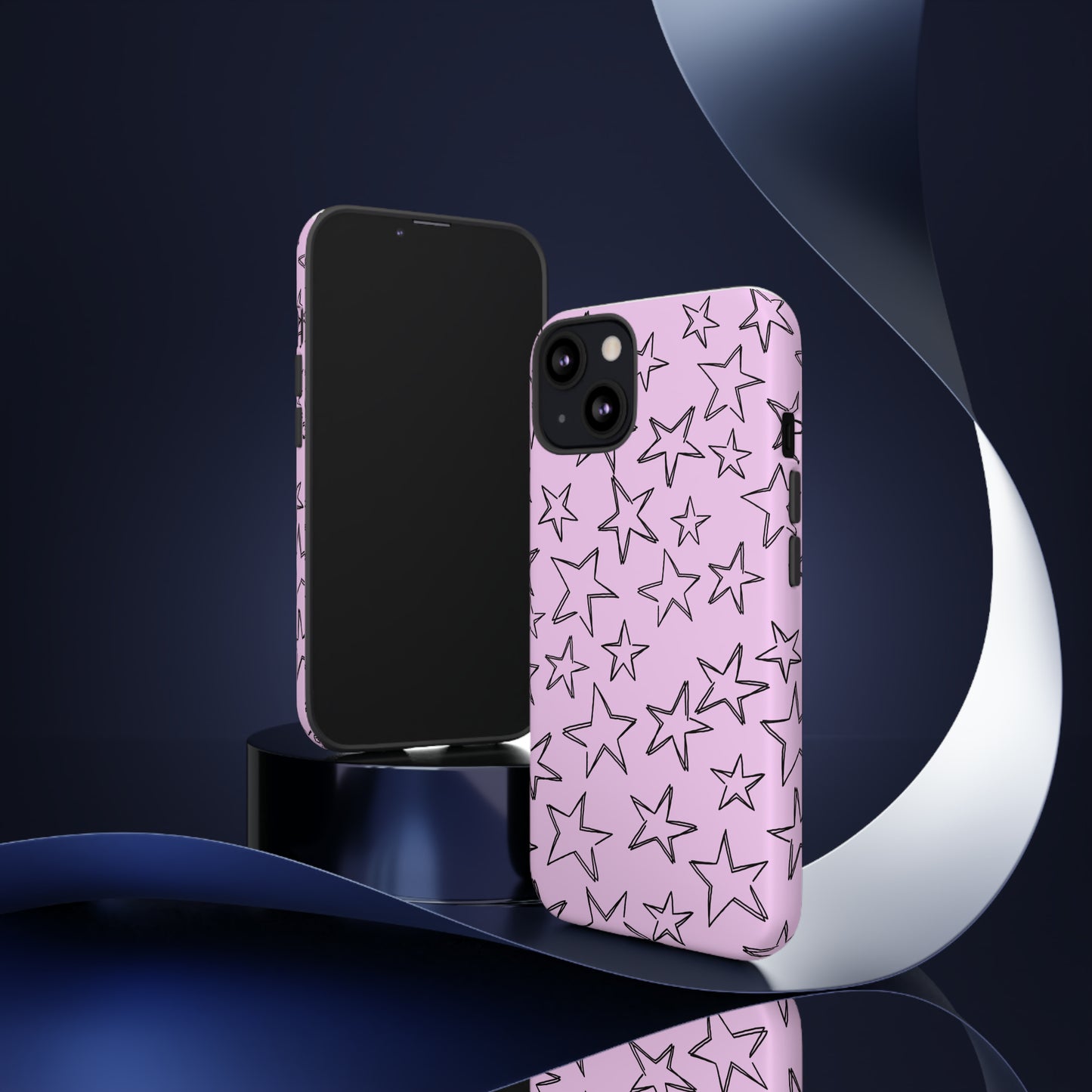 Pink/Purple Star Case