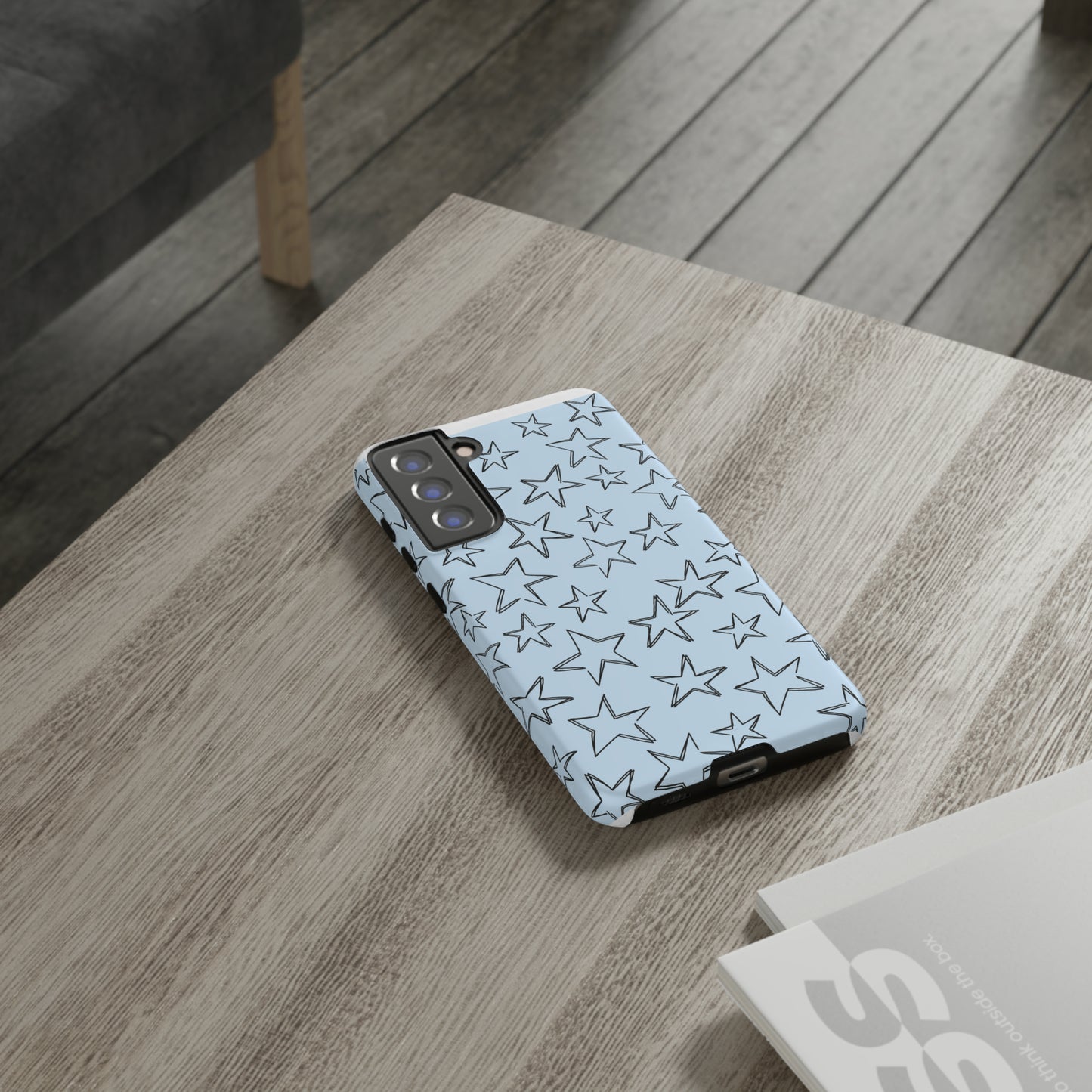 Light Blue Star Case