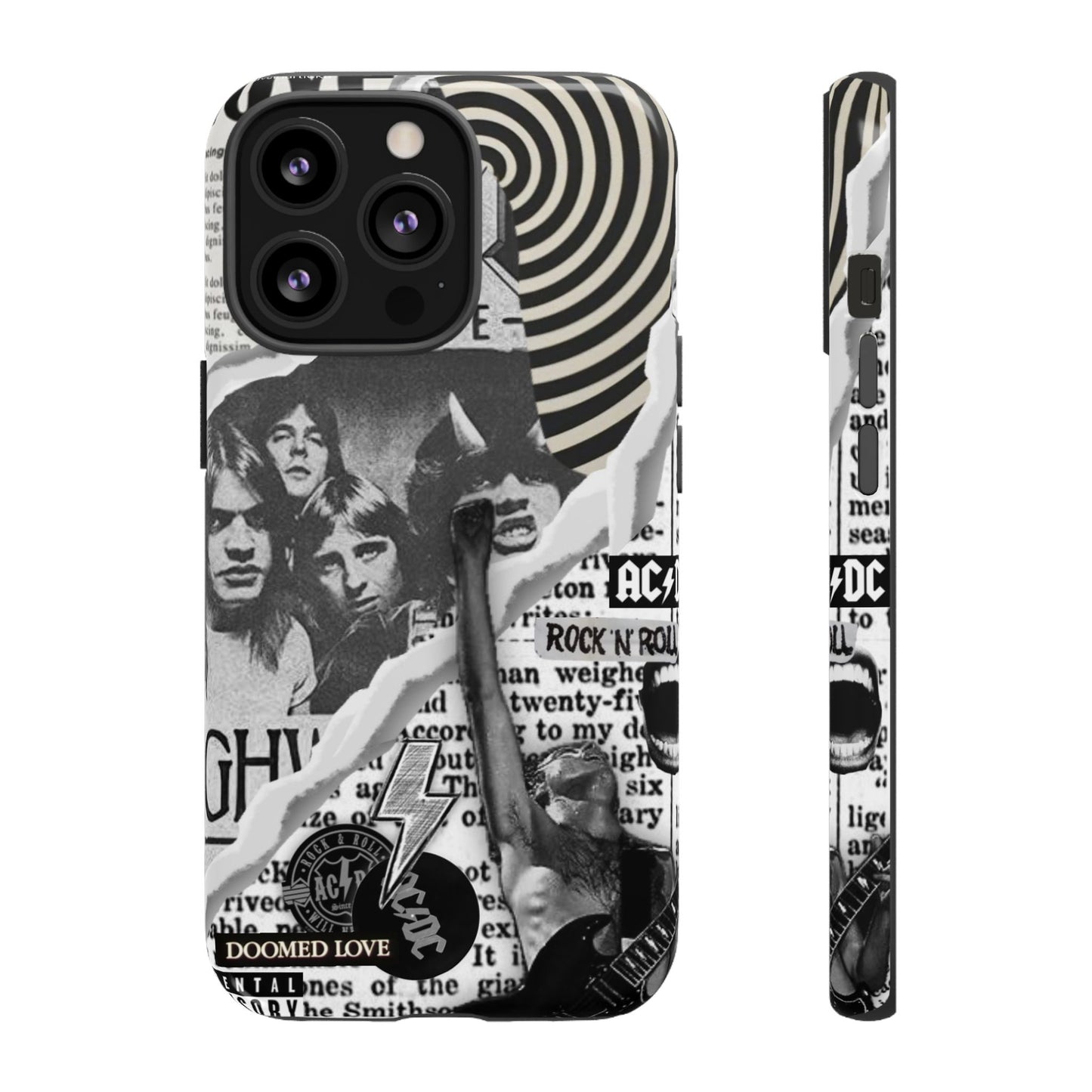 Rock Band Phone Case | Tough Cases, AC/DC Design, Music Lover Gift, Unique Phone Accessory, Birthday Present