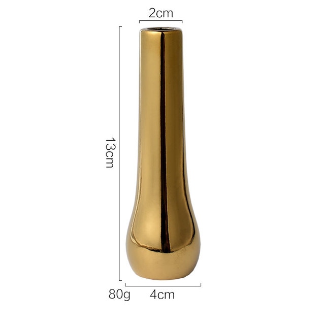 Plated Gold Vase