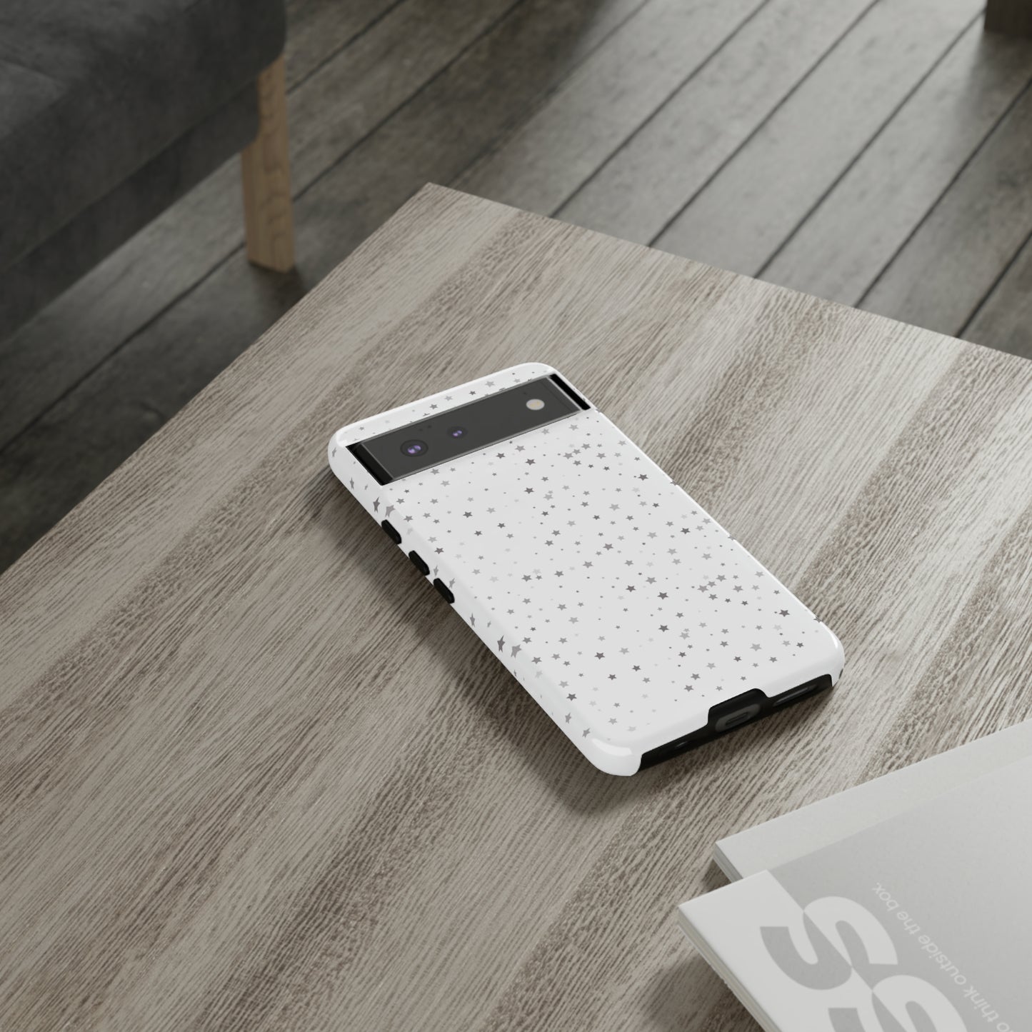 White Tiny Stars Case