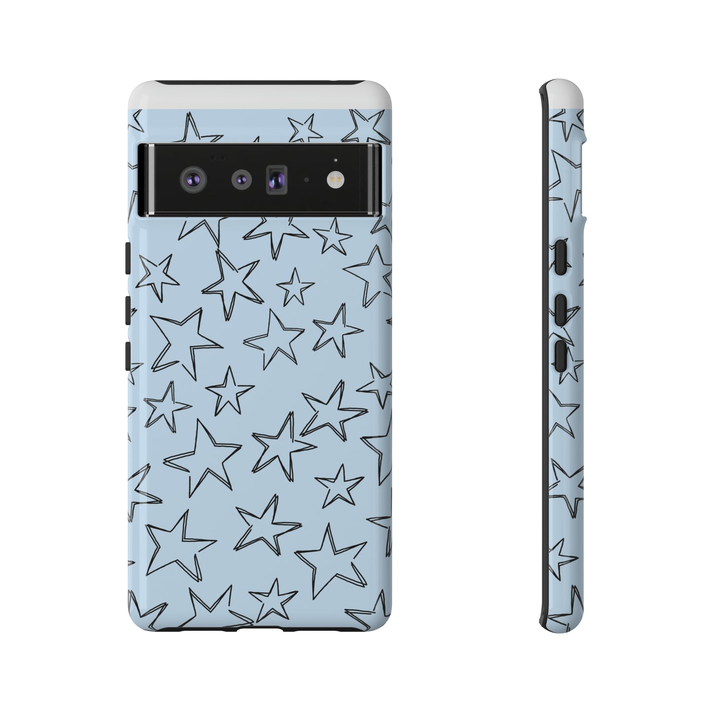 Light Blue Star Case