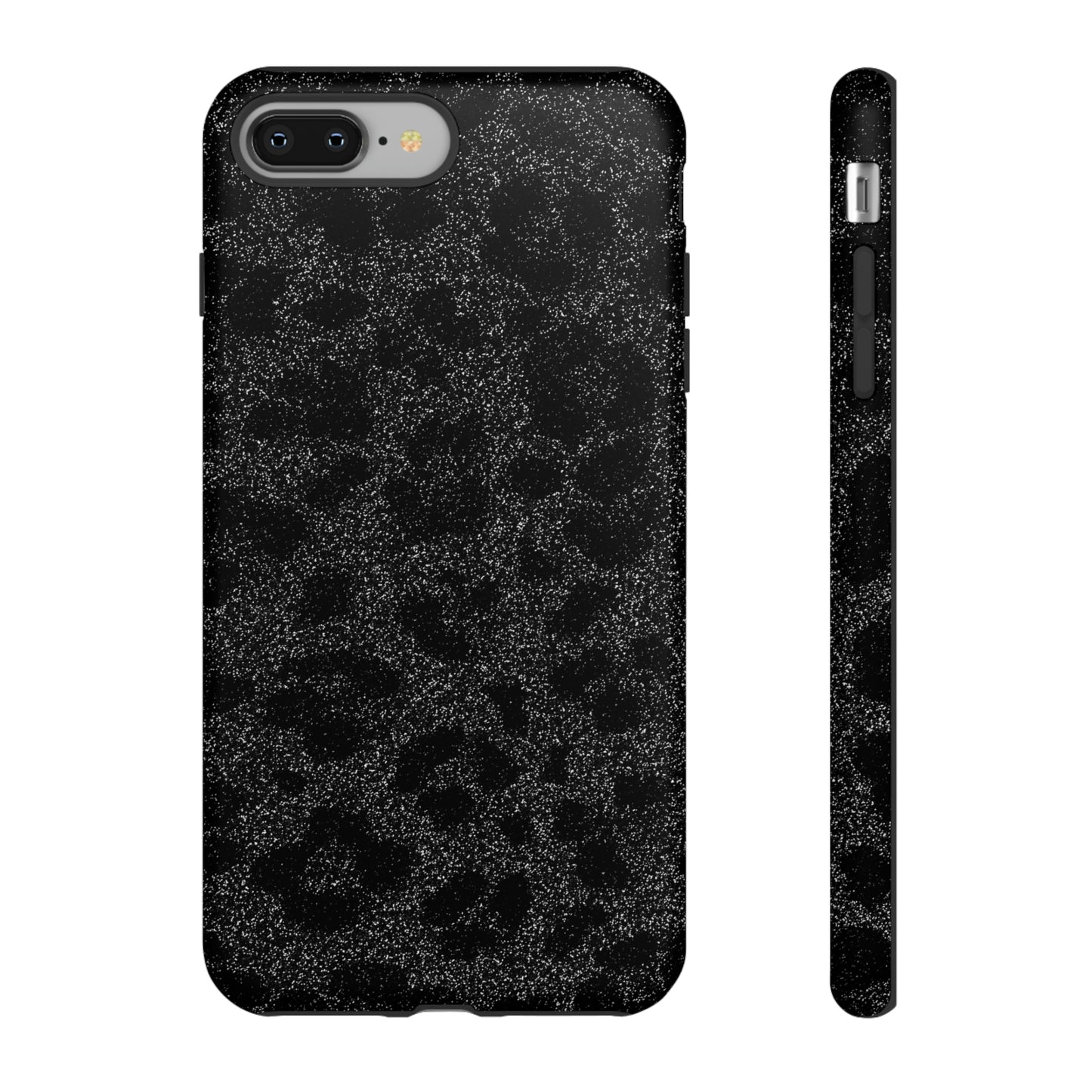 Black Leopard Print Case