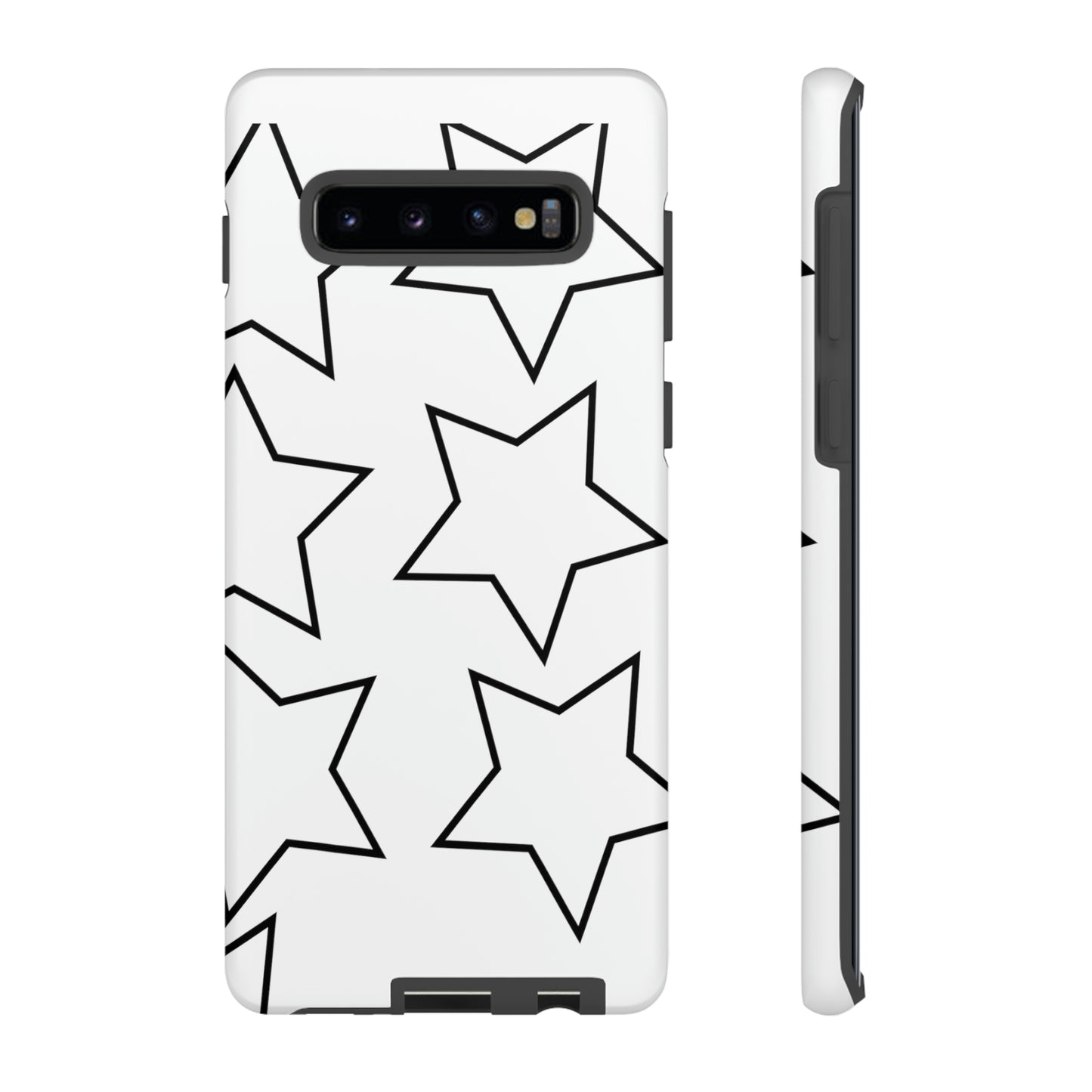 White Big Stars Case