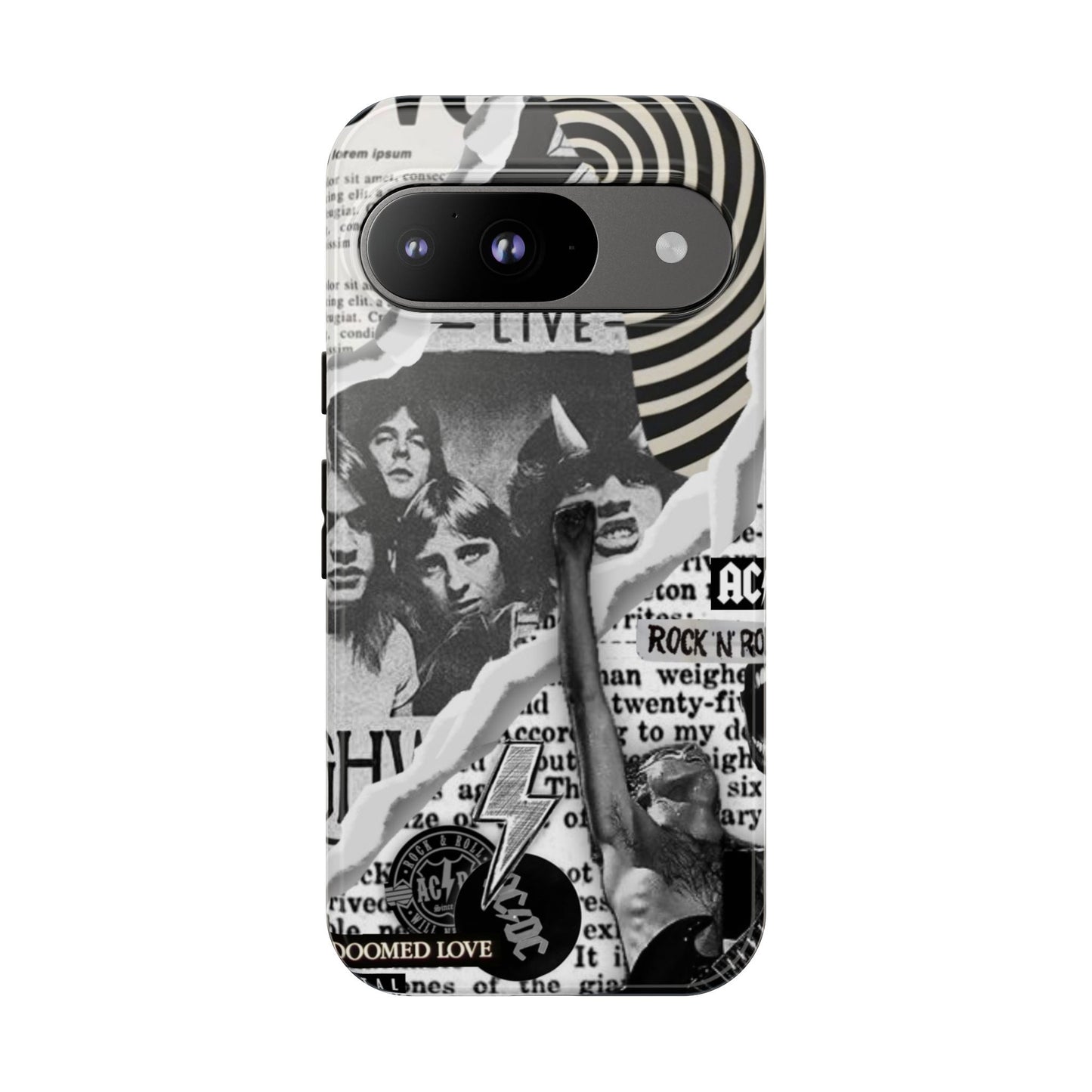 Rock Band Phone Case | Tough Cases, AC/DC Design, Music Lover Gift, Unique Phone Accessory, Birthday Present