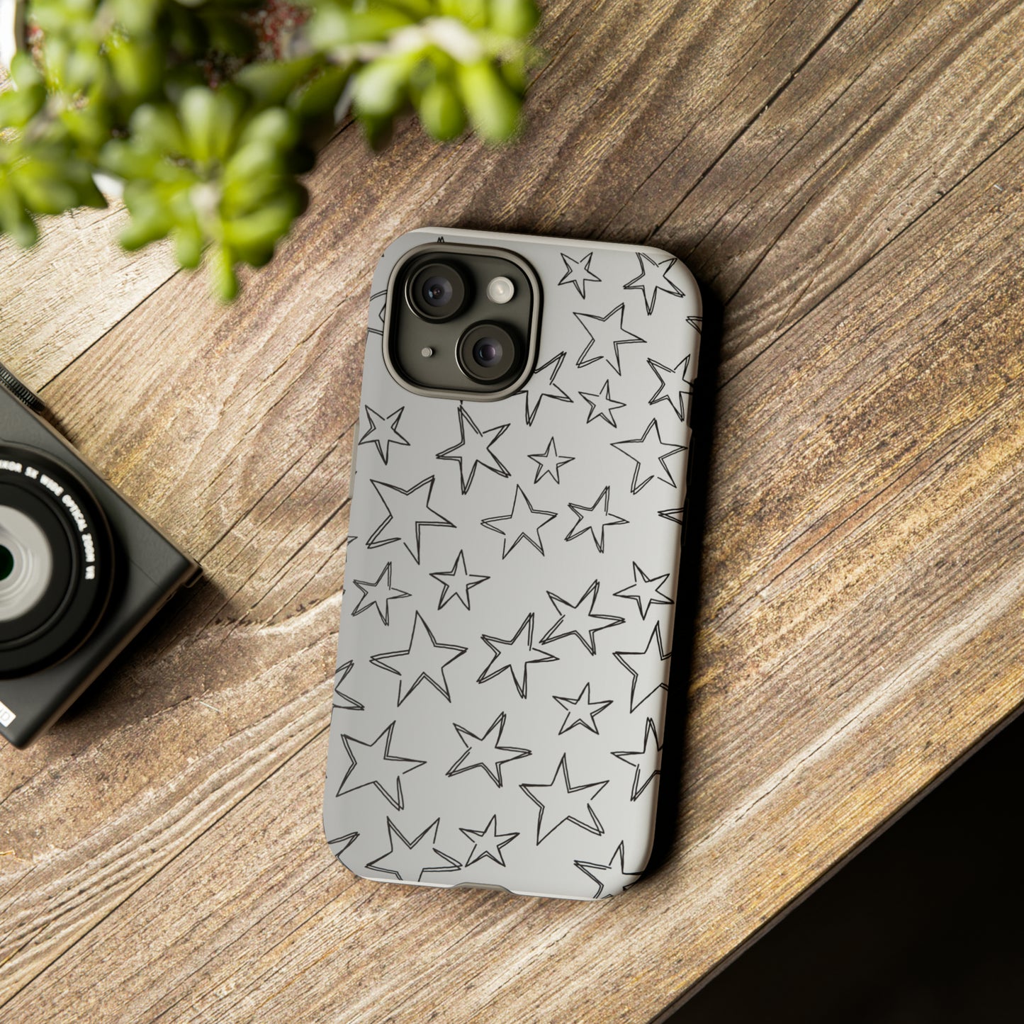 Black to White Fade Star Case