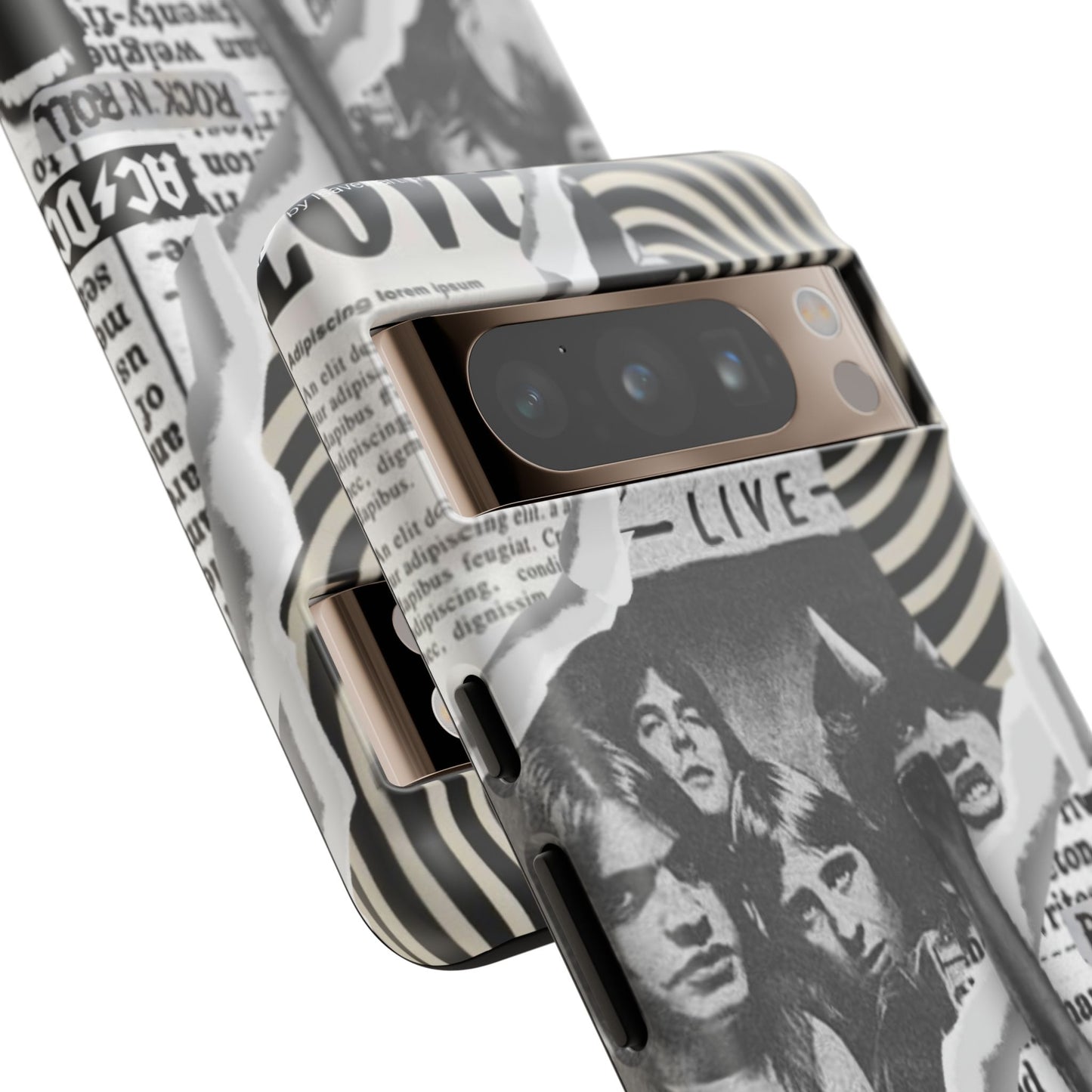 Rock Band Phone Case | Tough Cases, AC/DC Design, Music Lover Gift, Unique Phone Accessory, Birthday Present