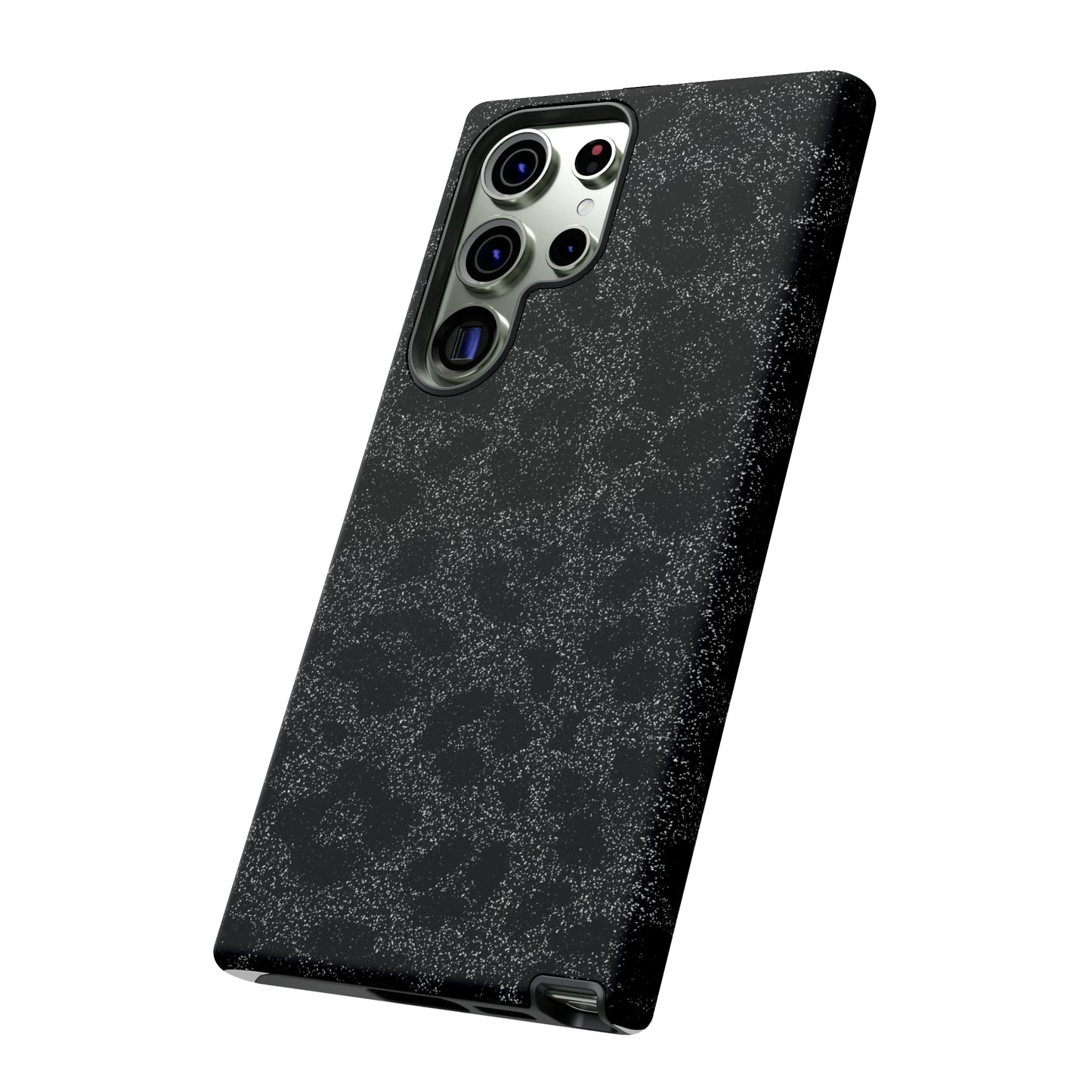 Black Leopard Print Case