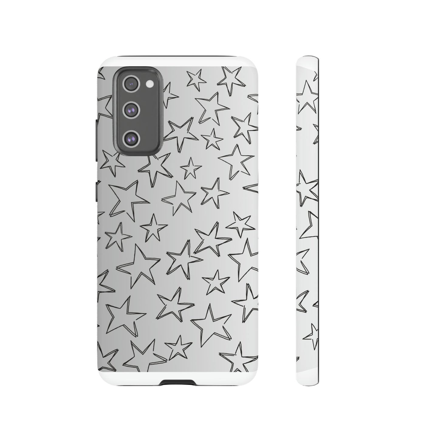 Black to White Fade Star Case
