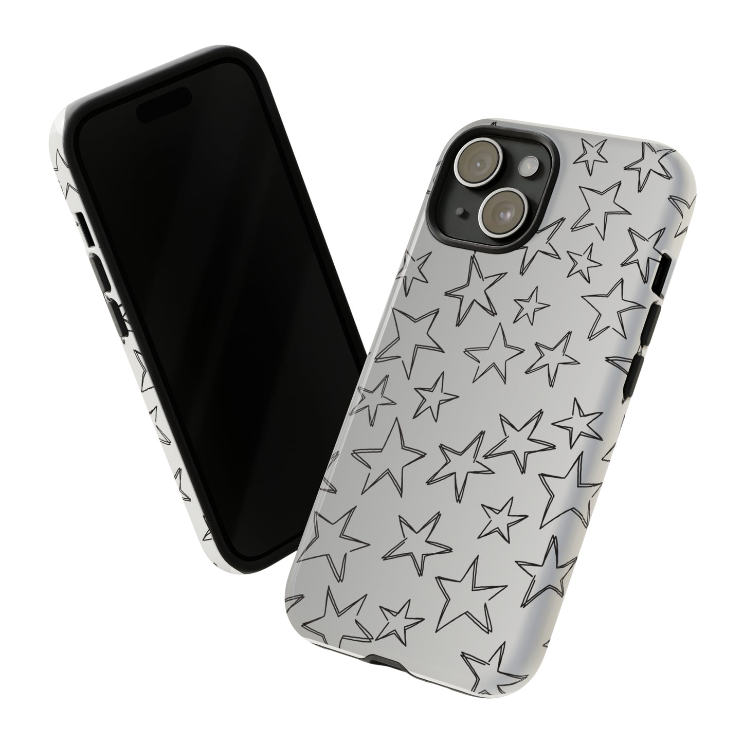 Black to White Fade Star Case