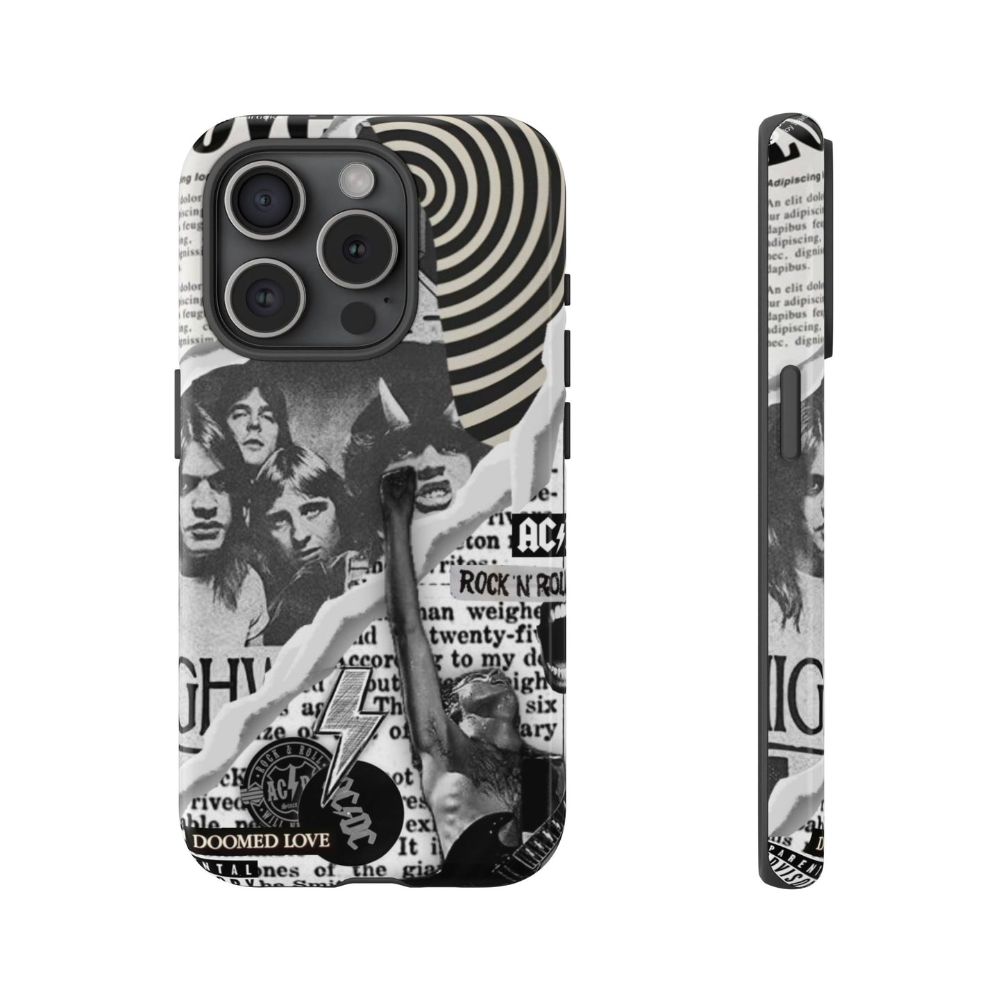 Rock Band Phone Case | Tough Cases, AC/DC Design, Music Lover Gift, Unique Phone Accessory, Birthday Present