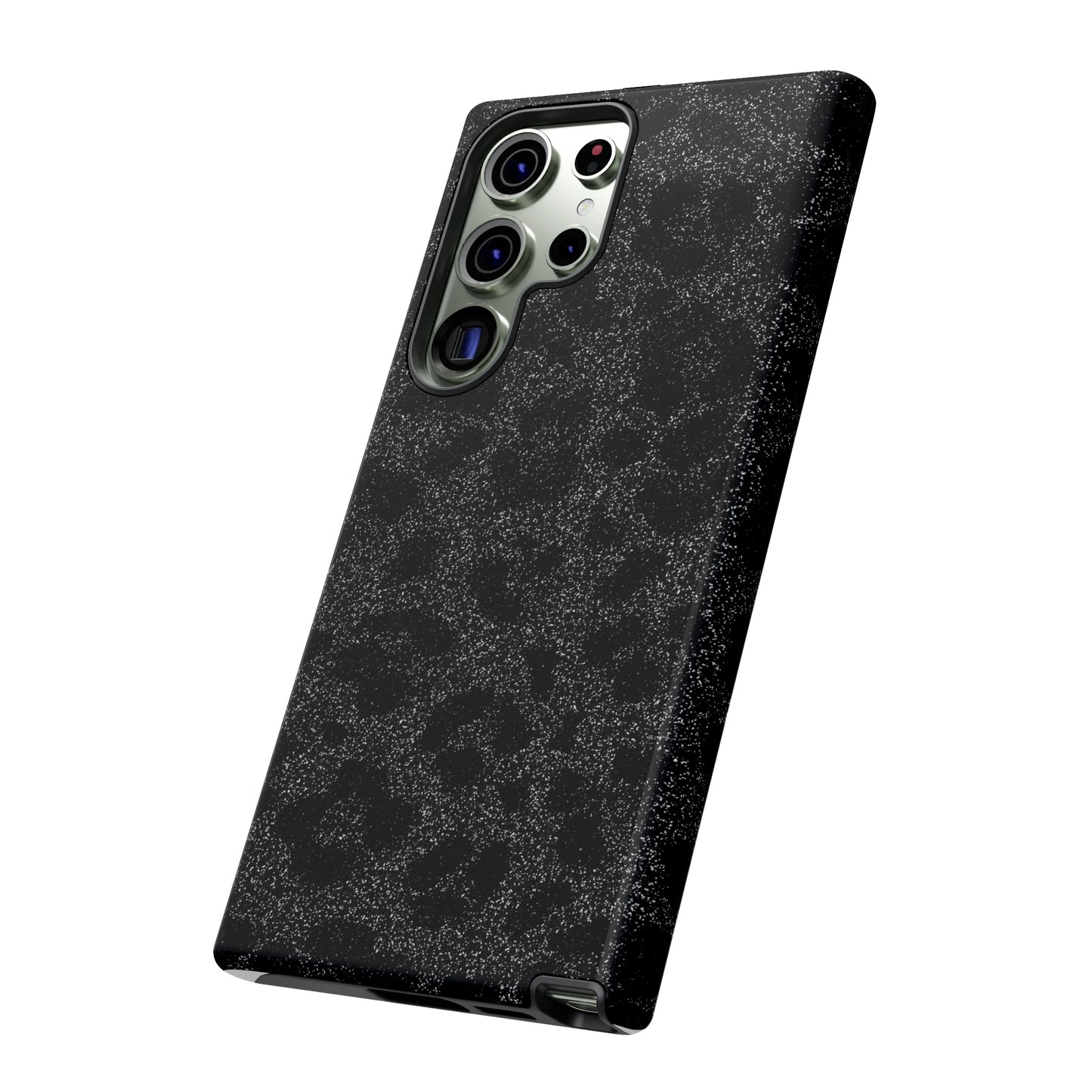 Black Leopard Print Case