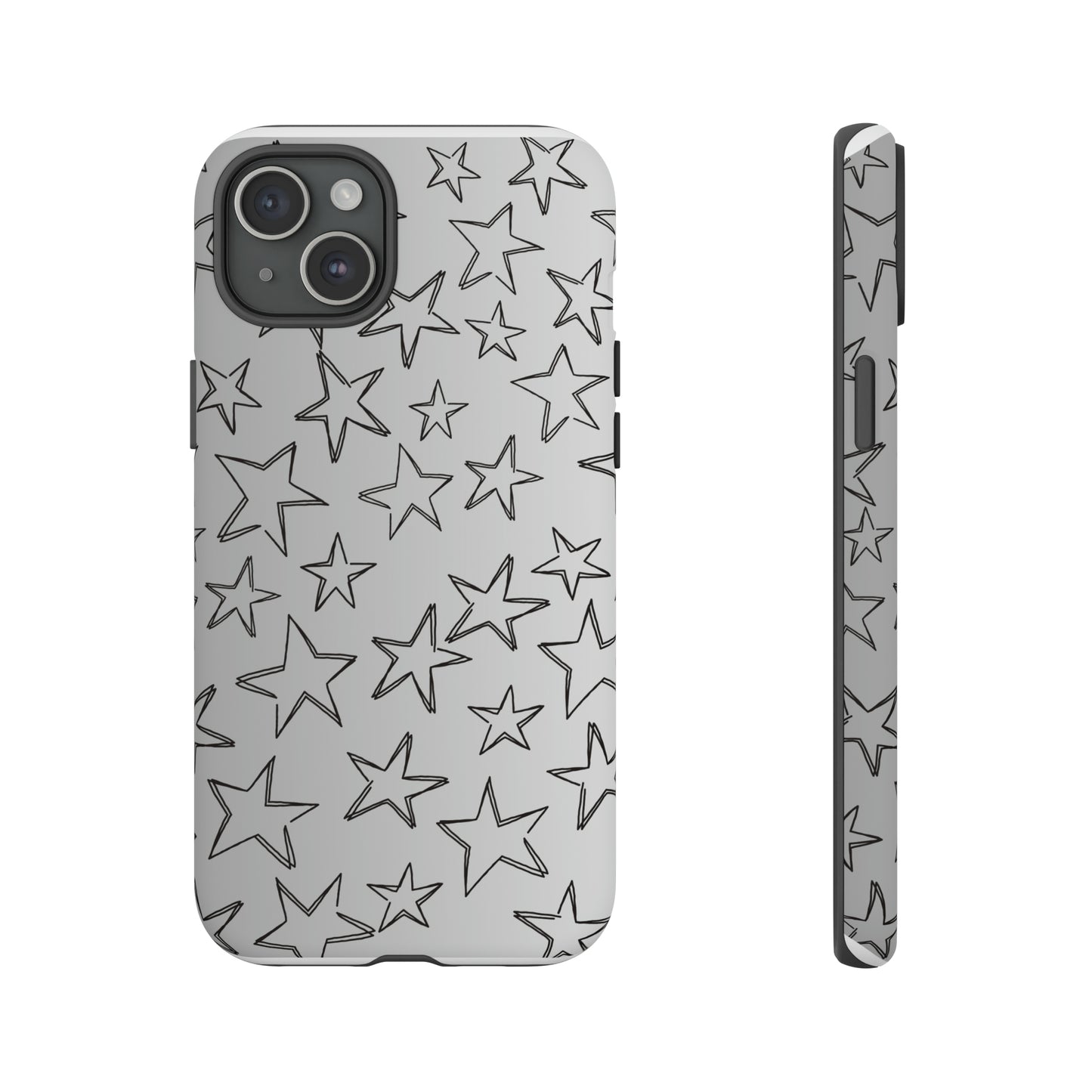 Black to White Fade Star Case