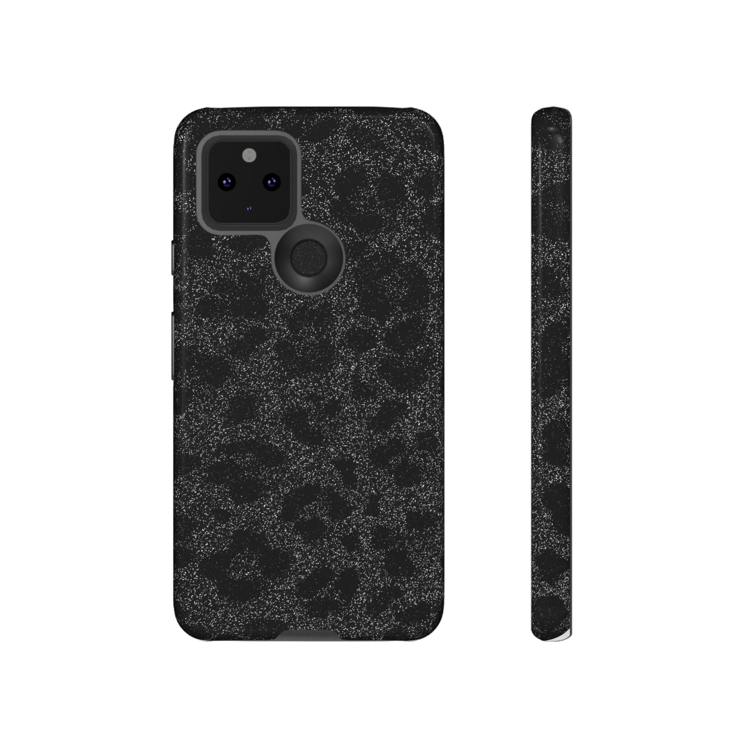 Black Leopard Print Case